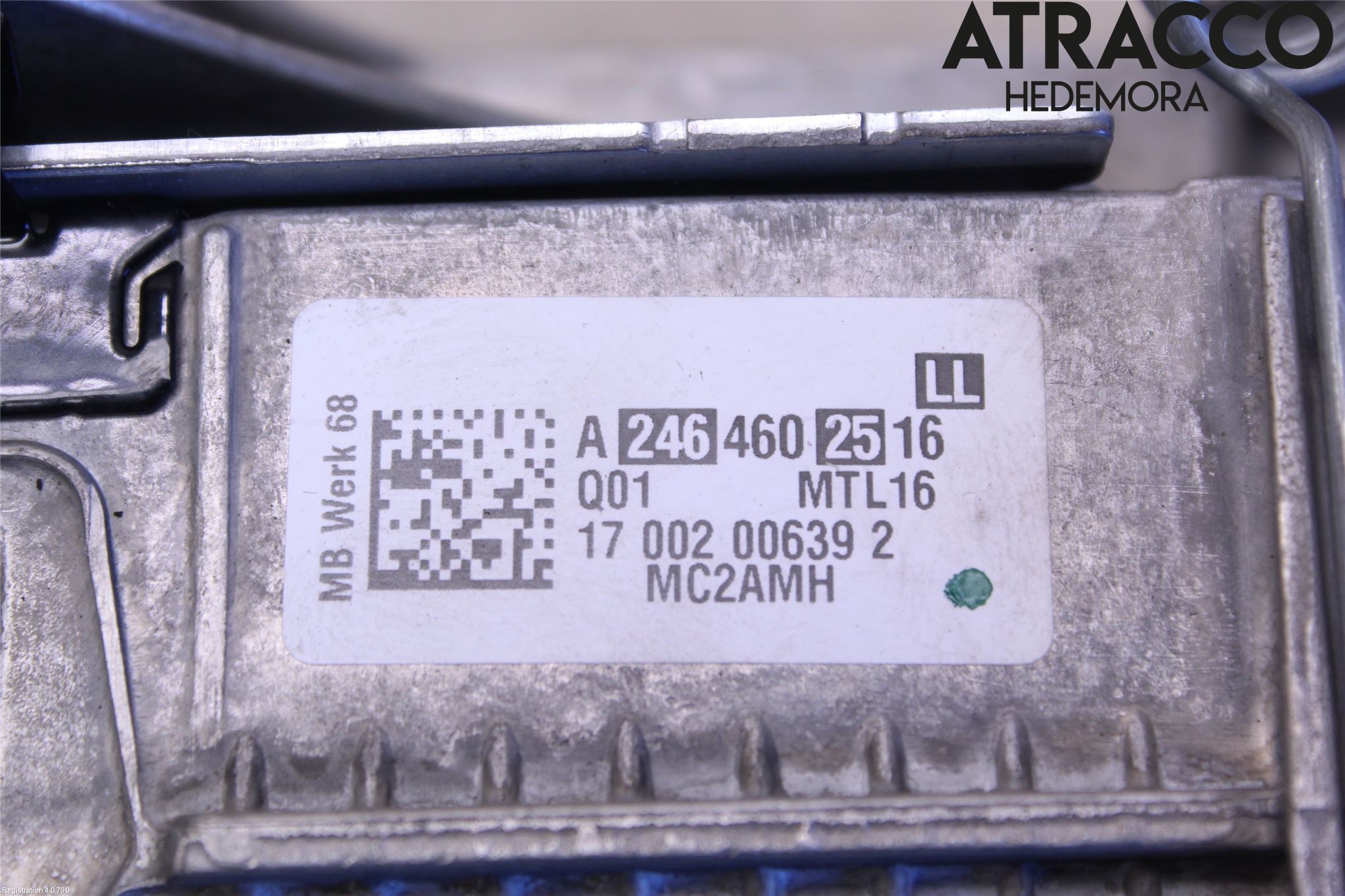 Mercedes-Benz MB CLA-KLASS (C117/X117) 13-19 Rattakselaggregat Justerbart