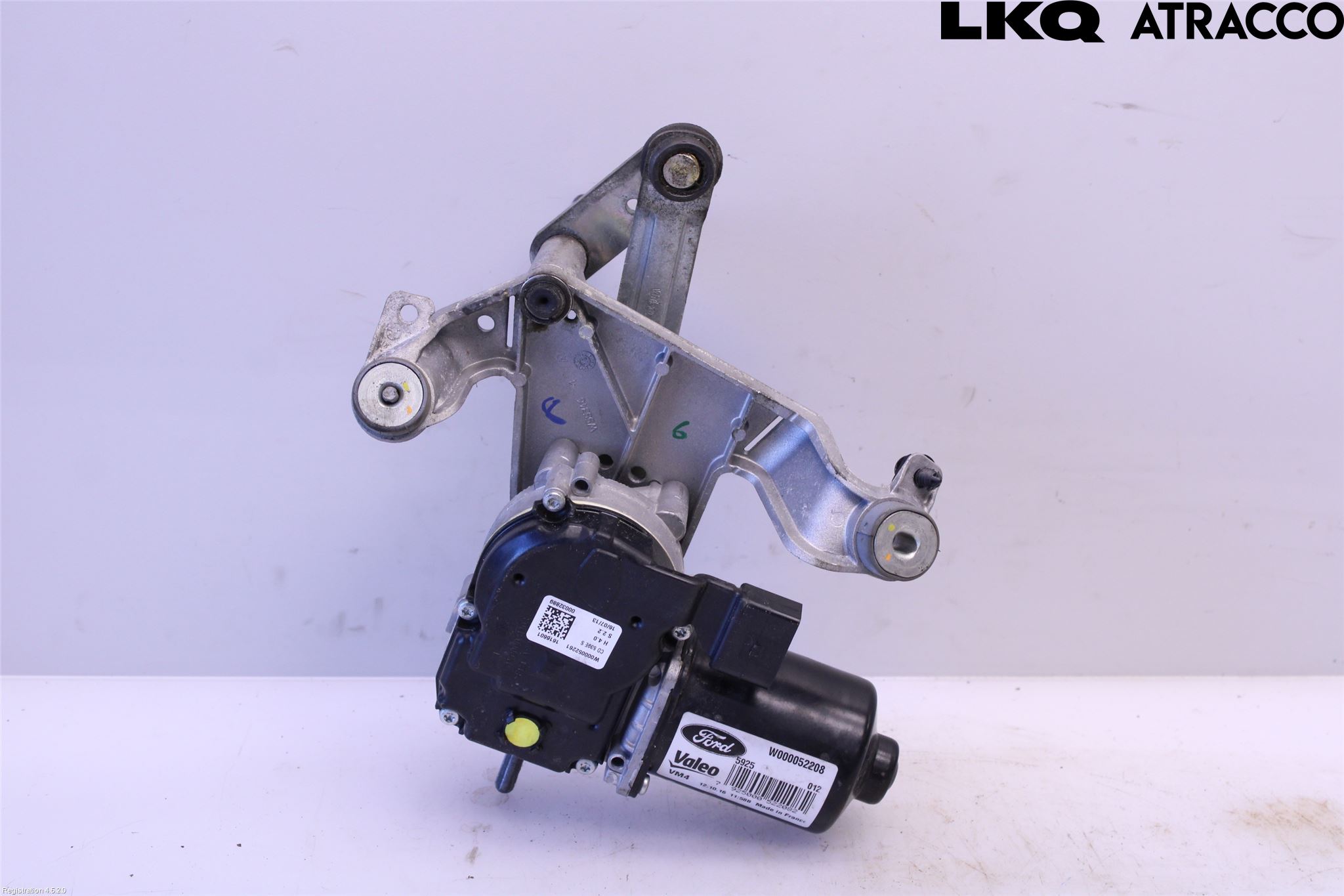 Ford S-MAX 15- Viskermotor Frontrute