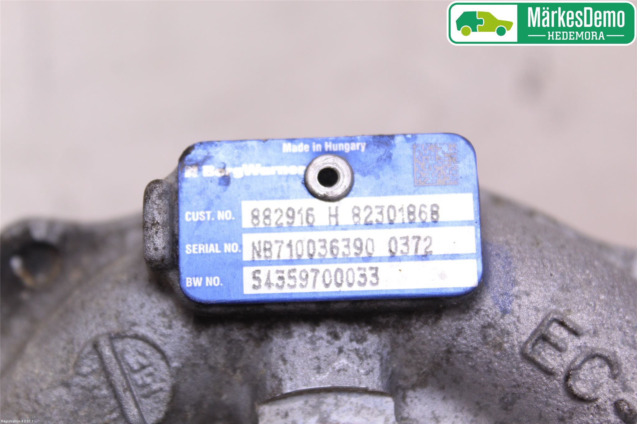 Renault KANGOO II 08-14 Turboaggregat