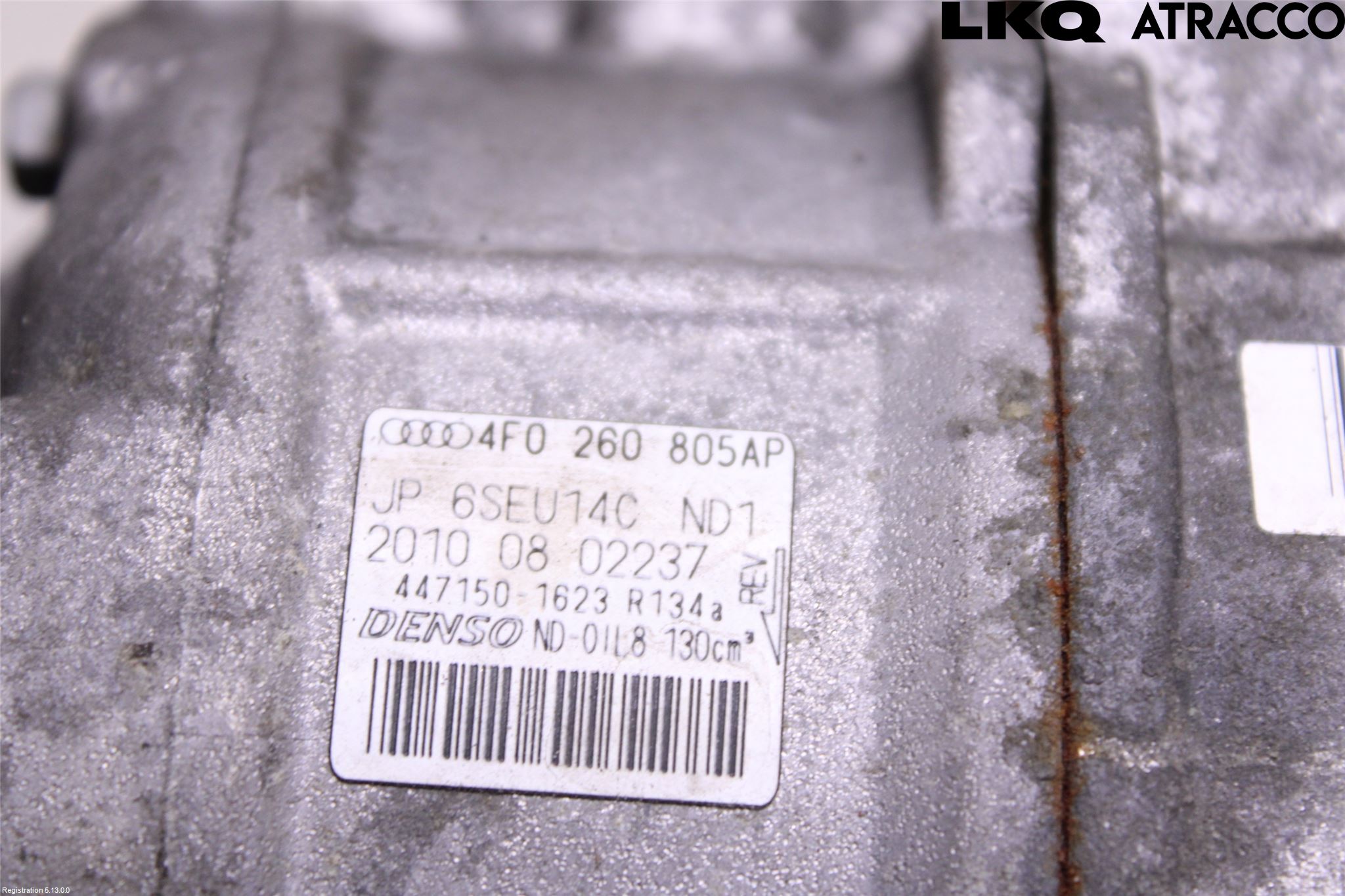 Audi A6/S6     05-11 Varme Ac Kompressor