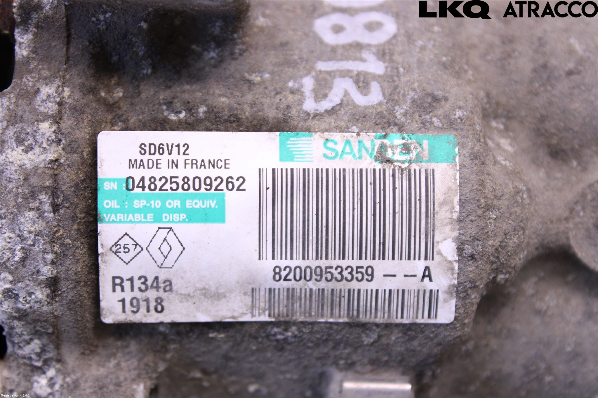 Mercedes-Benz MB CITAN (W415) 13-21 Varme Ac Kompressor