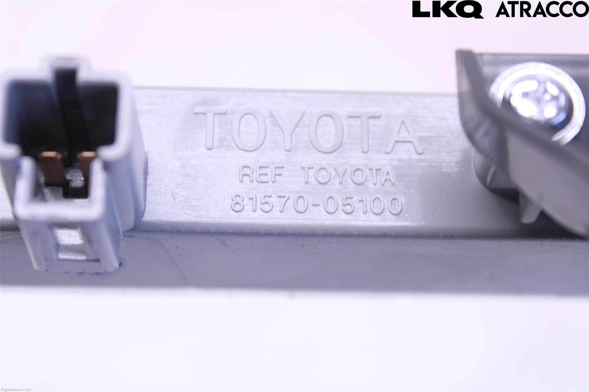 Toyota AURIS 13-19 Bremselys Bakrute