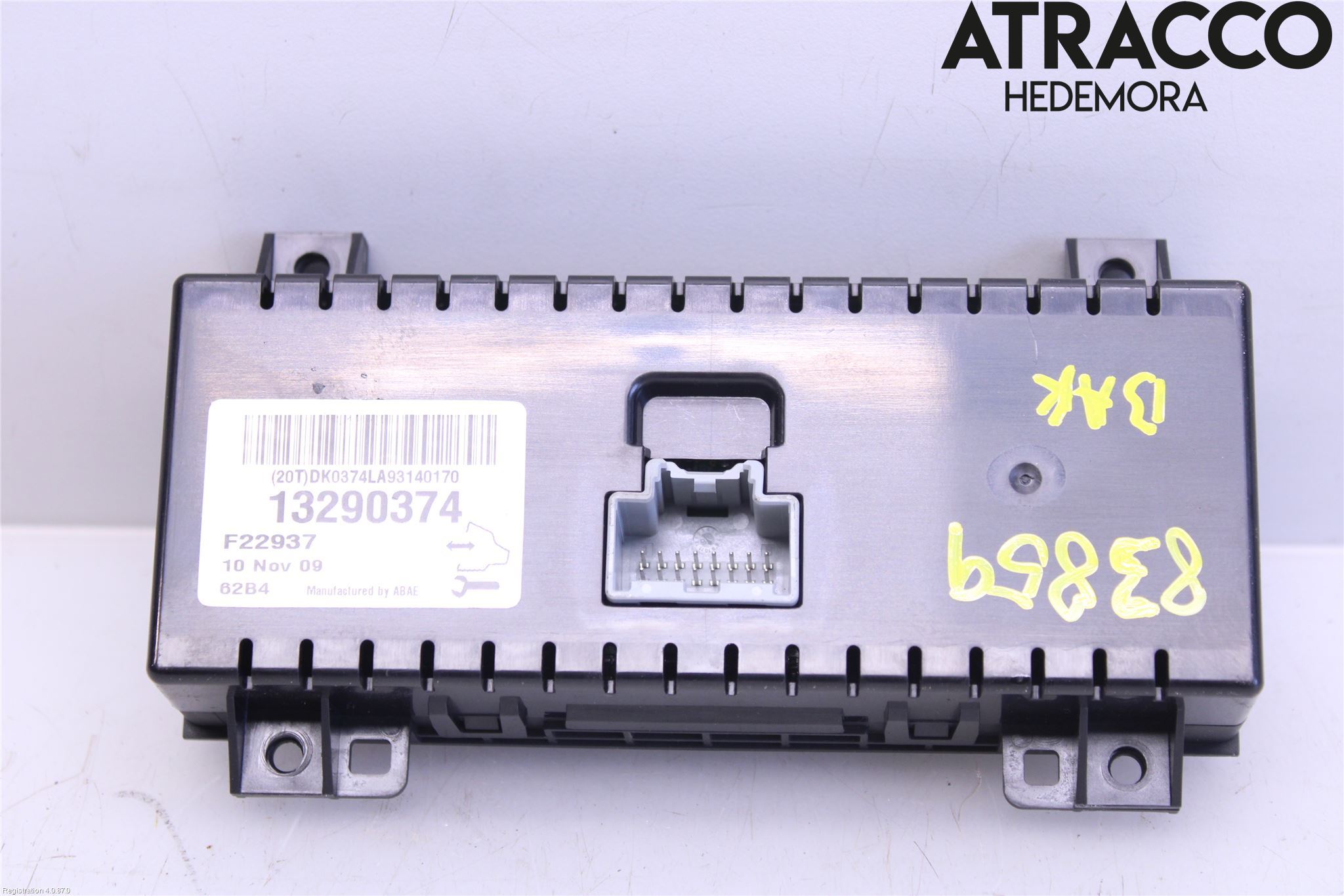 Saab 9-5 10-12 Varme Ac Betjening-Display