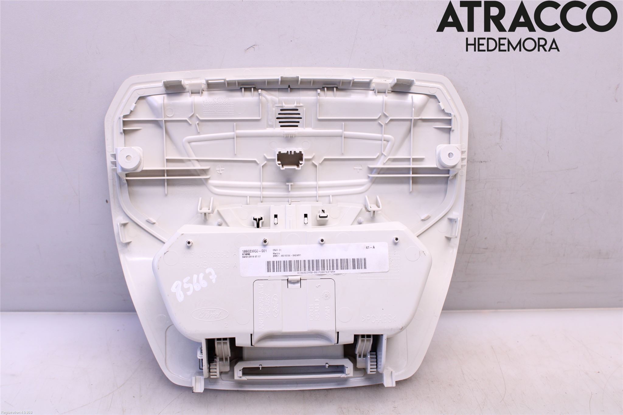 Ford KUGA 17-19 Innvendig Takbrakett