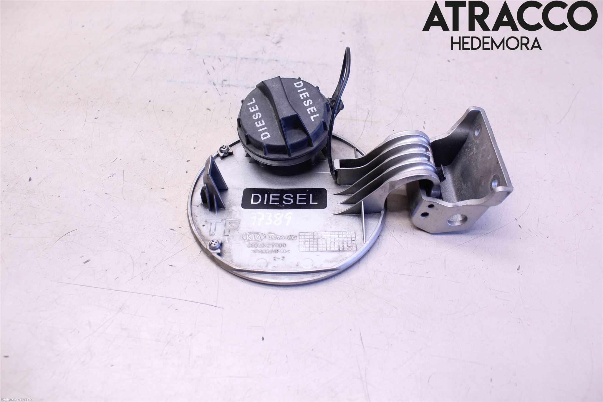 Kia OPTIMA 00-15 Drivstoff Tankluke