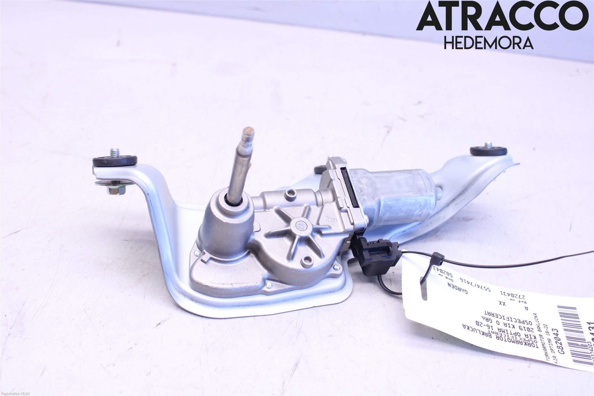 Kia OPTIMA 16-20 Viskermotor Bakluke