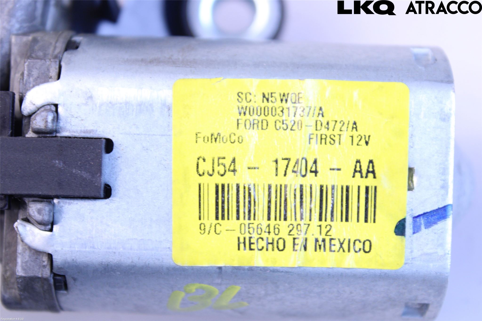 Ford KUGA 13-16 Viskermotor Bakluke