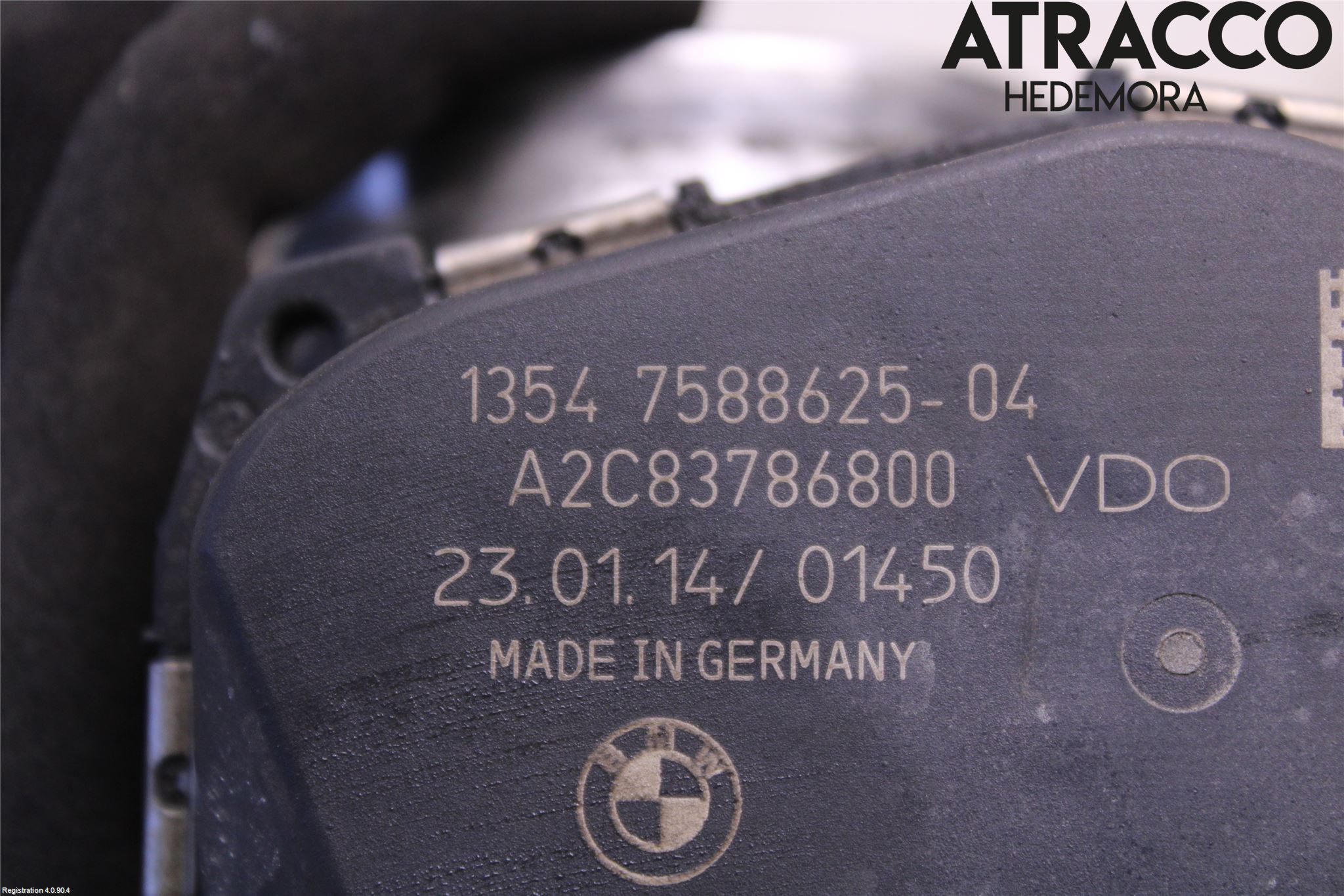 BMW 3 F30/F31/F80 12-19 Inns Spjeldhus
