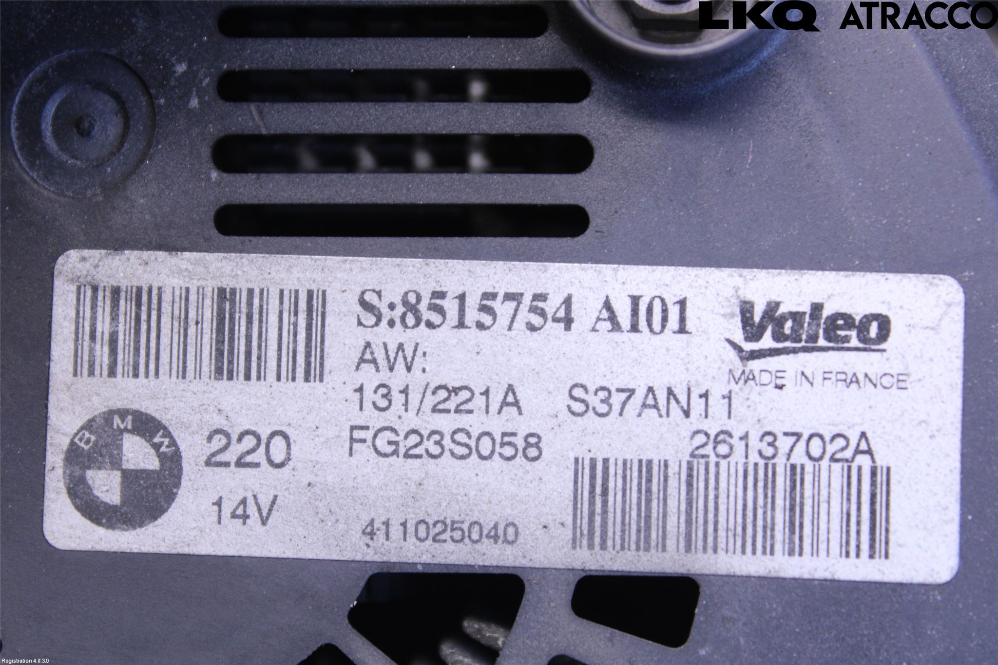 BMW 5 F10/F11/F18 09-17 Dynamo