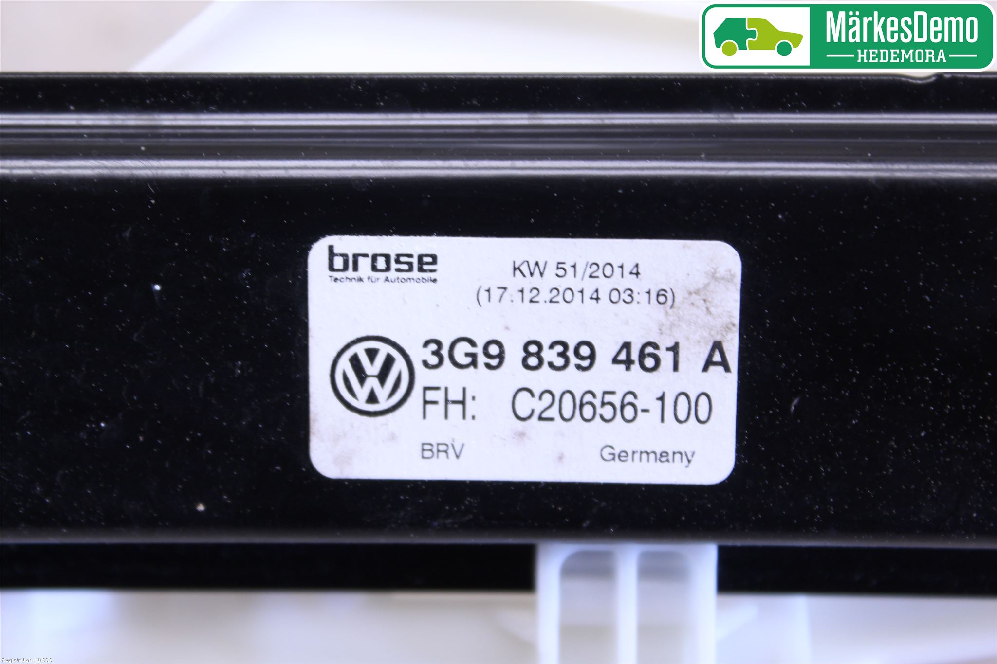 Volkswagen VW PASSAT 15-19 Vindusheis El Komp