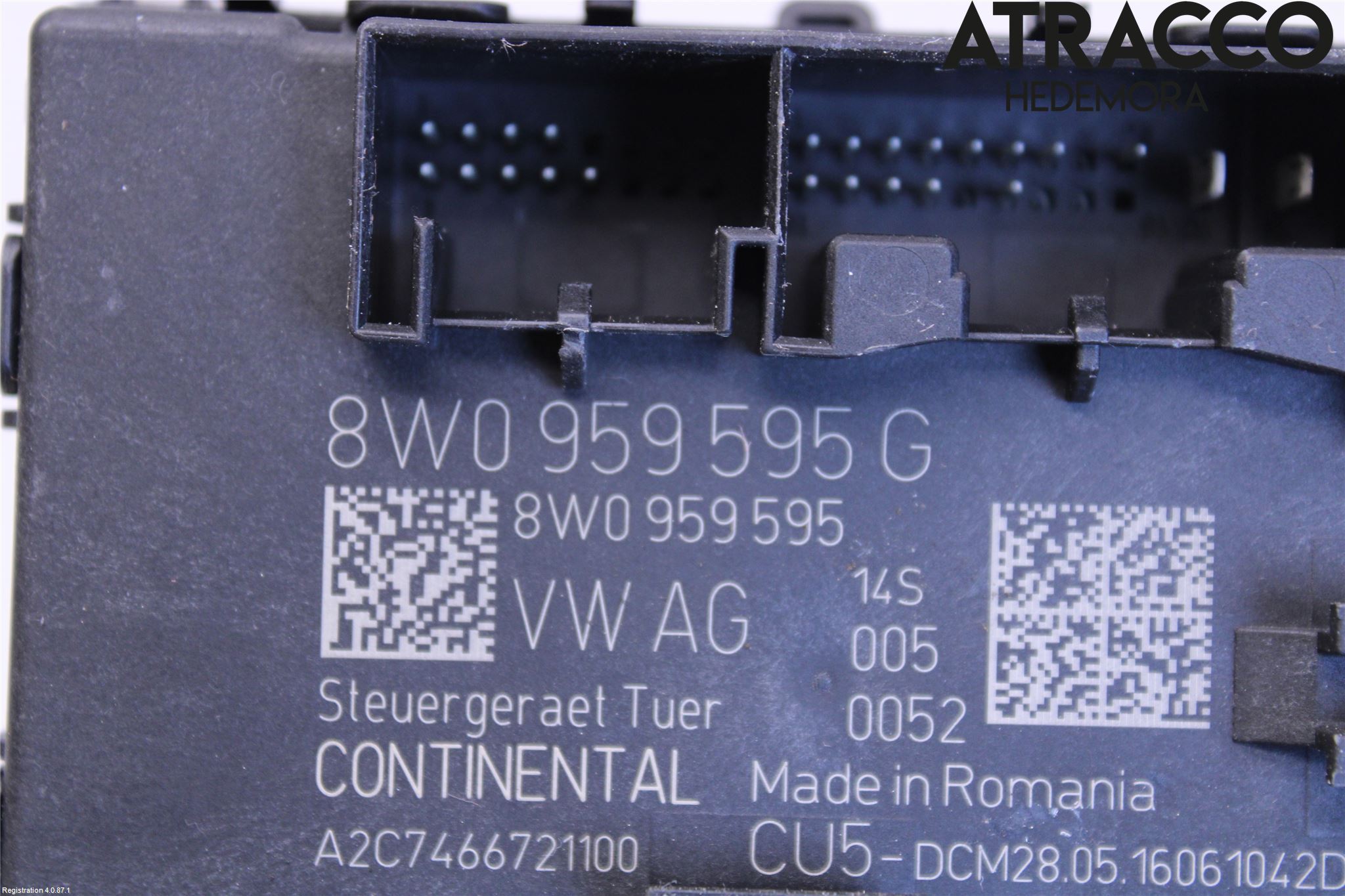 Audi A4/S4 B9 16-19 Styreenhet Dør