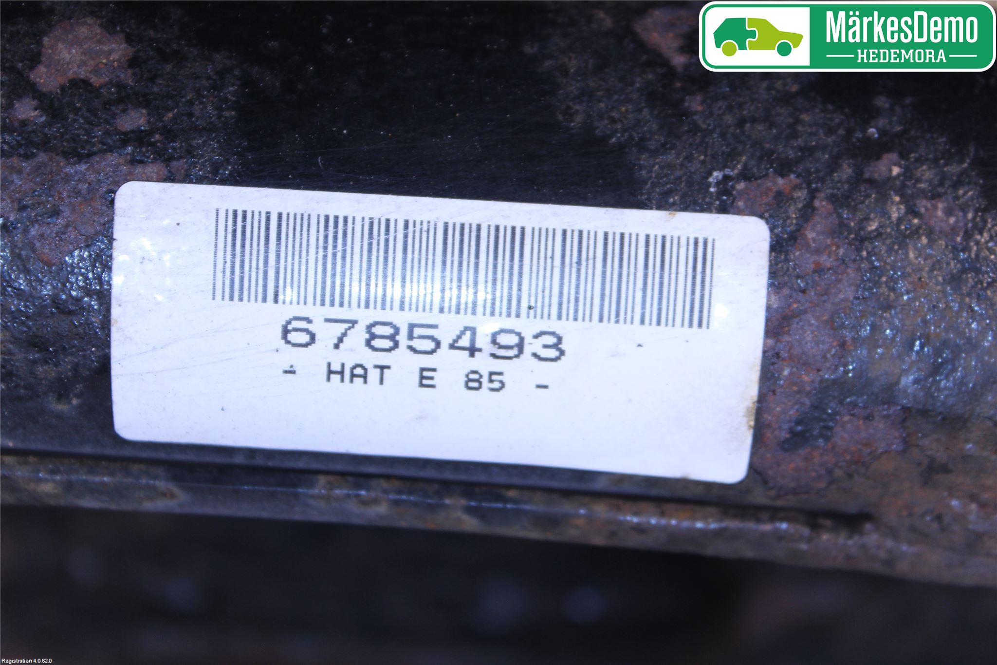 BMW Z4 E86/85Cou/CAB 02-08 Bakaksel Feste Travers-Ramme