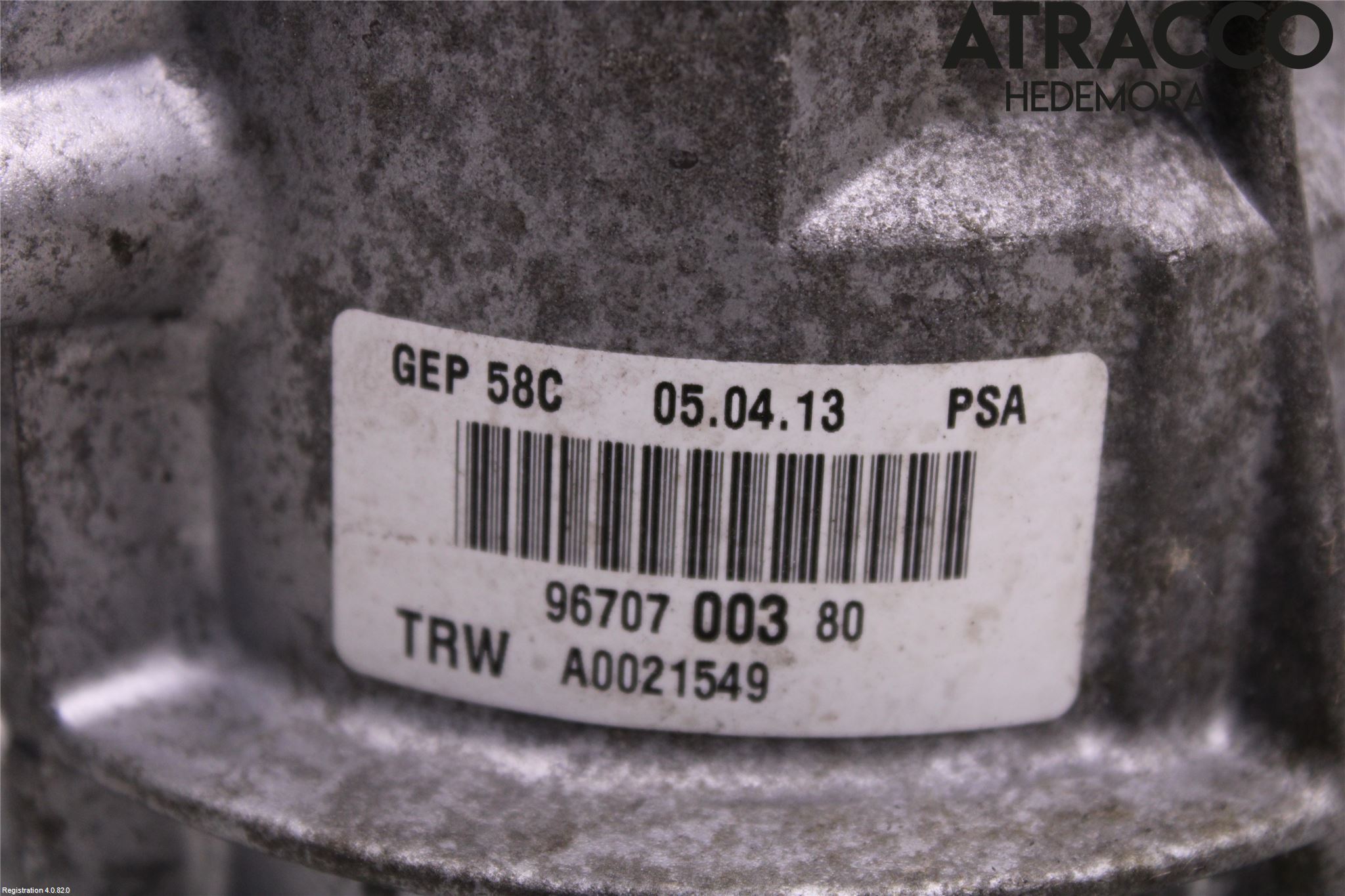Peugeot 308 08-13 Servostyring Eletrisk Pumpe
