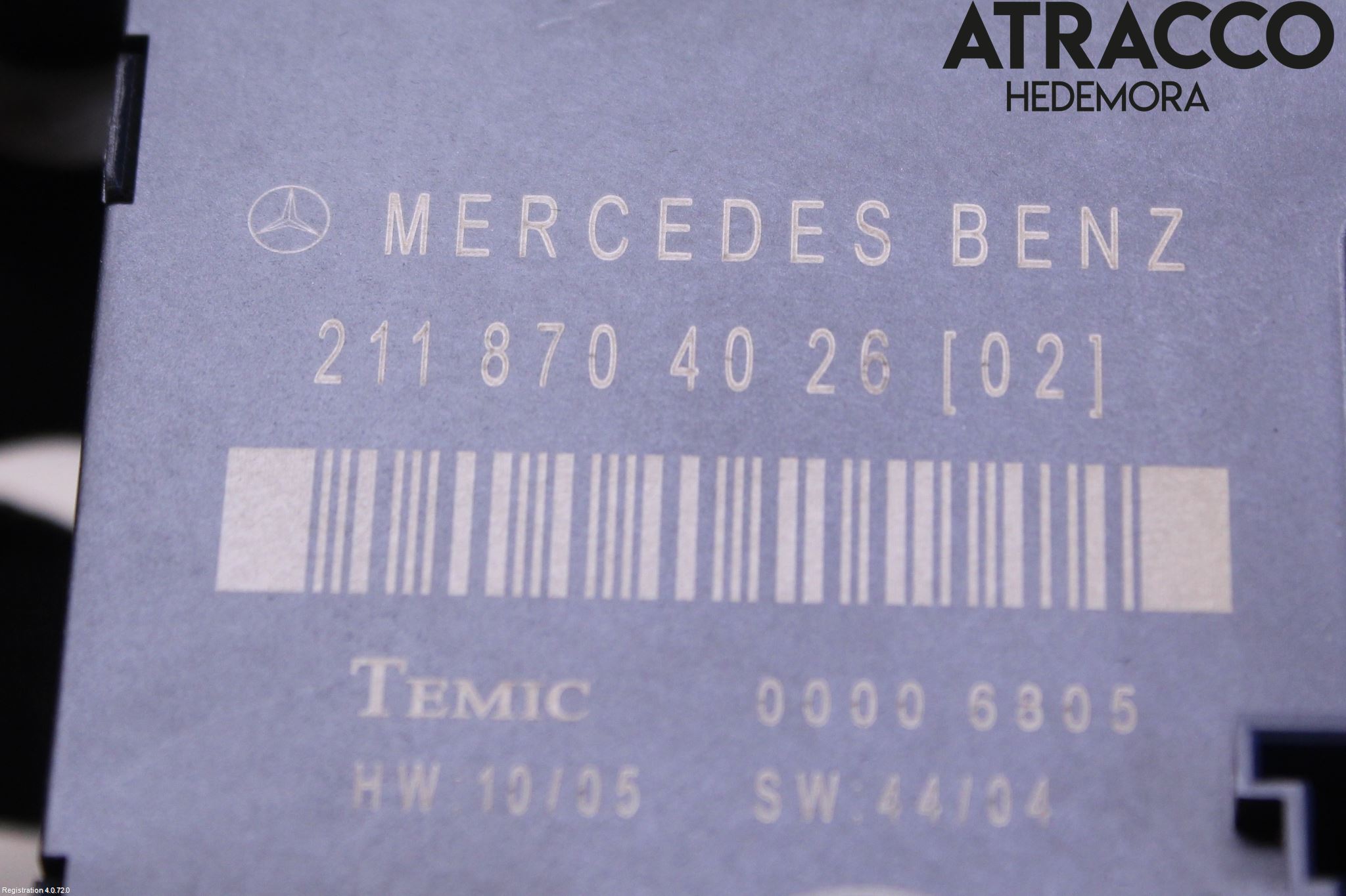 Mercedes-Benz MB E-KLASS (W211) 02-09 Styreenhet Dør