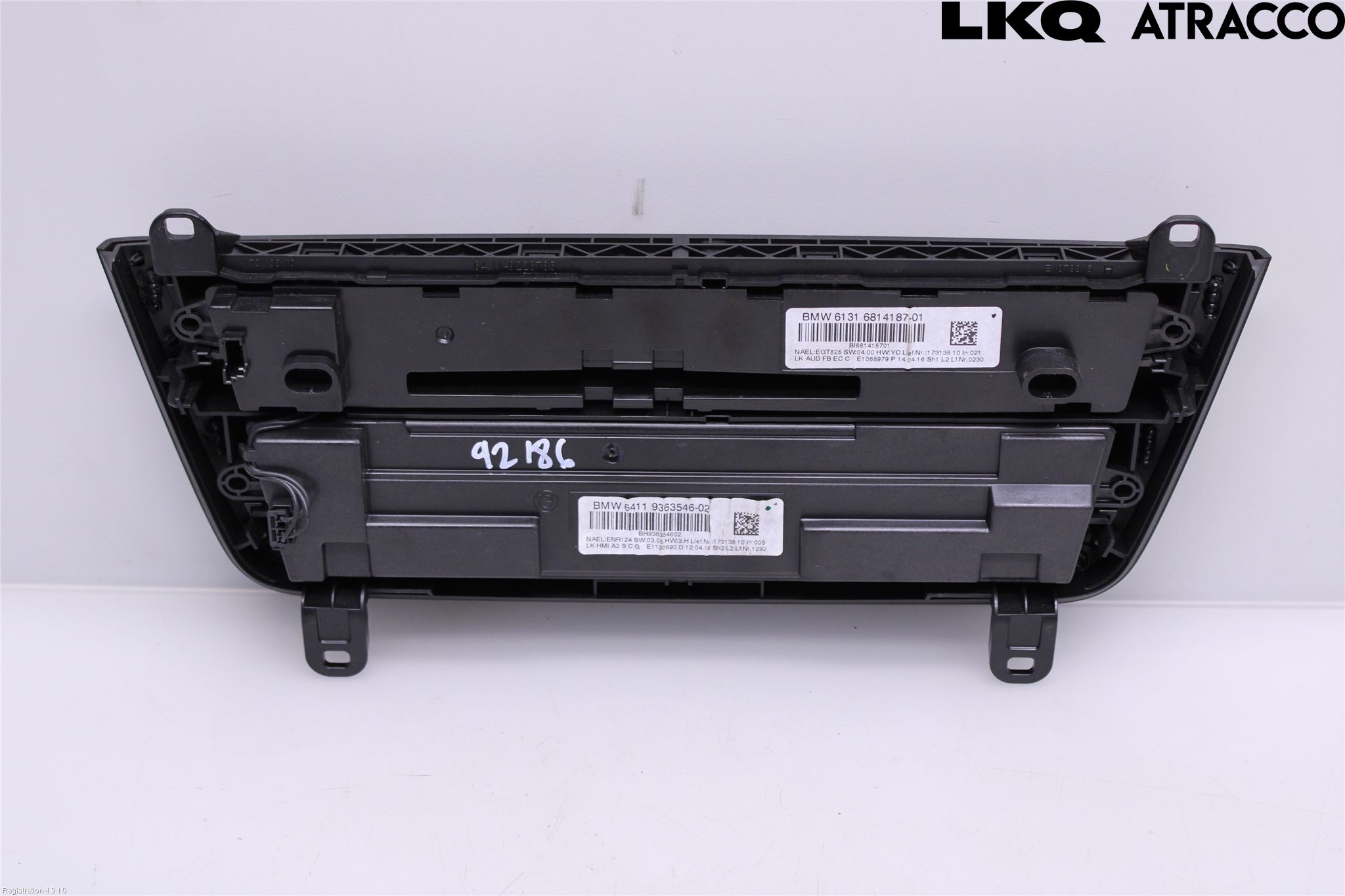 BMW 4 F32/F33/F82/F83 13-20 Varme Ac Betjening-Display