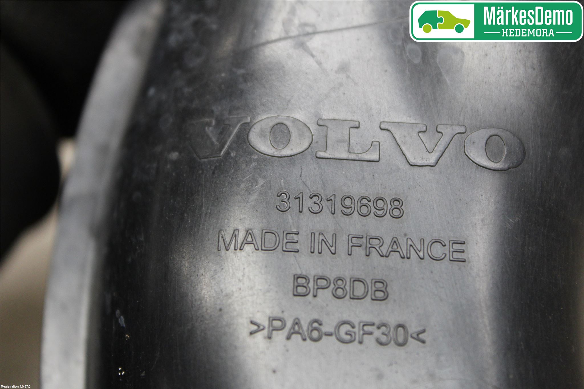 Volvo XC70 14-16 Intercooler Rør-Slange