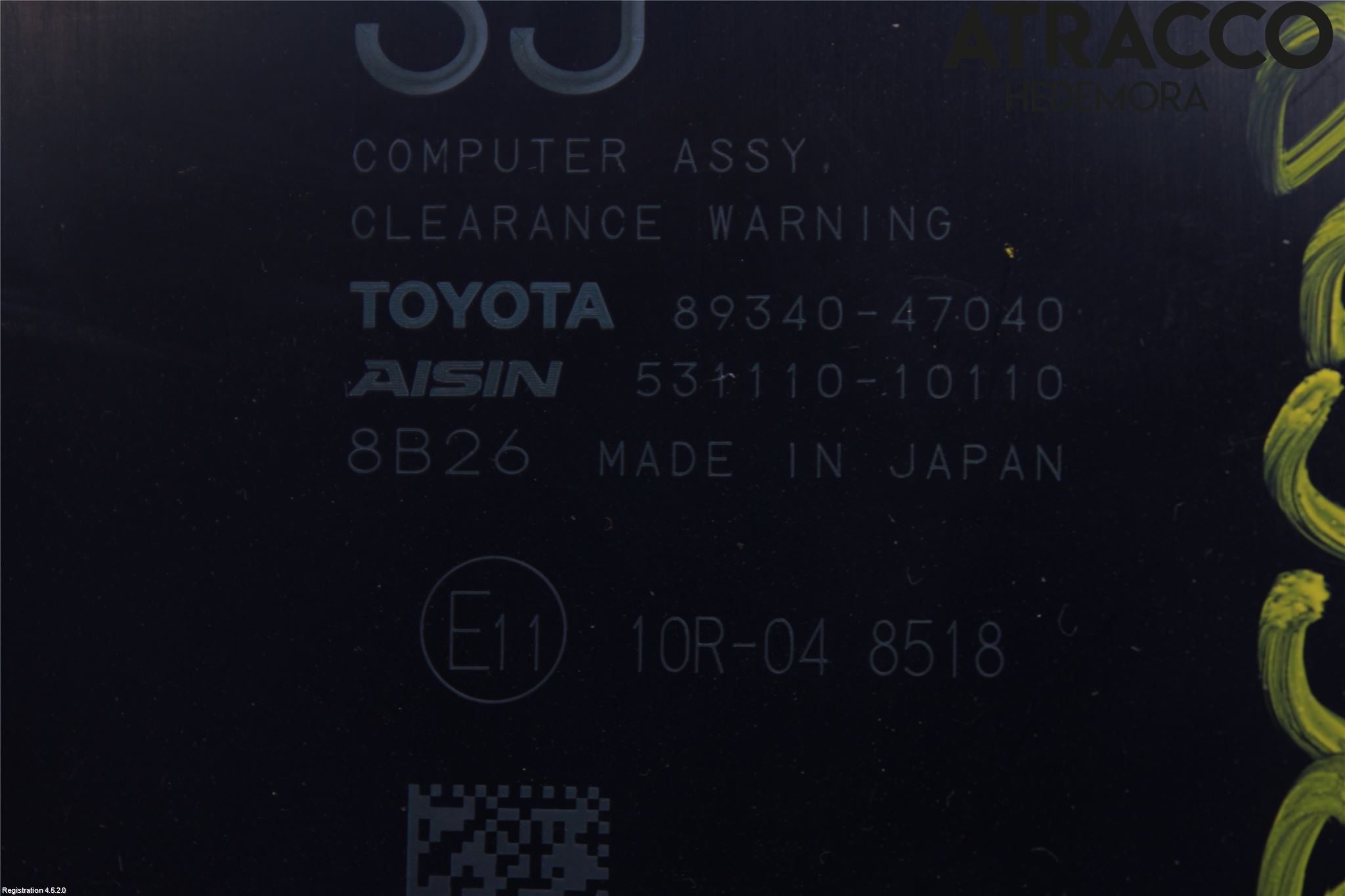 Toyota PRIUS (ZVW50) 16-21 Styreenhet Øvrig