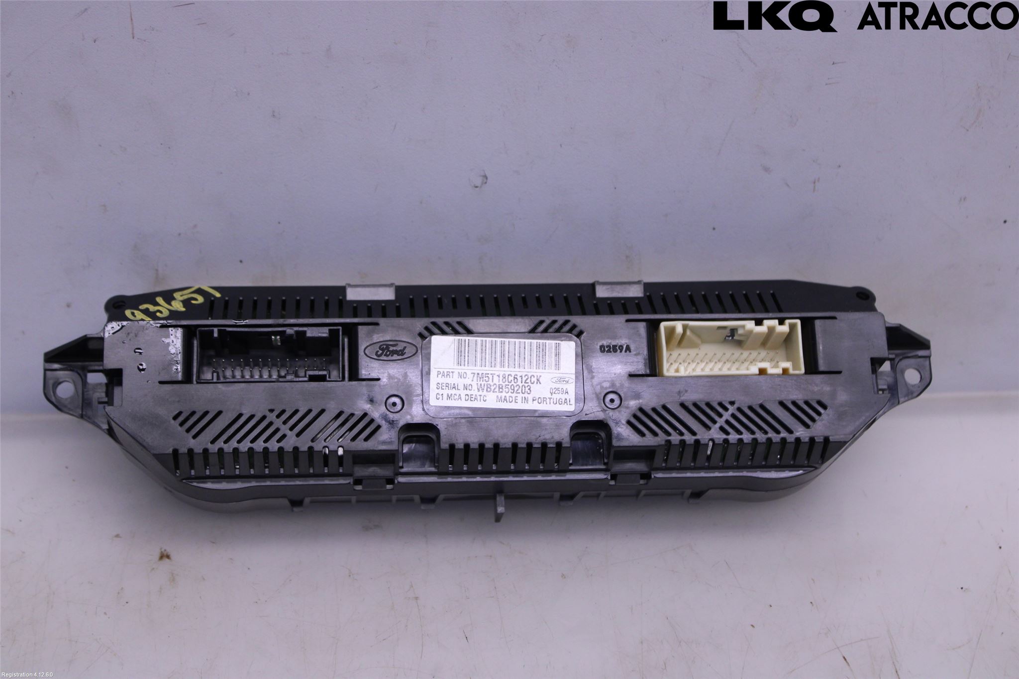 Ford KUGA 08-12 Varme Ac Betjening-Display