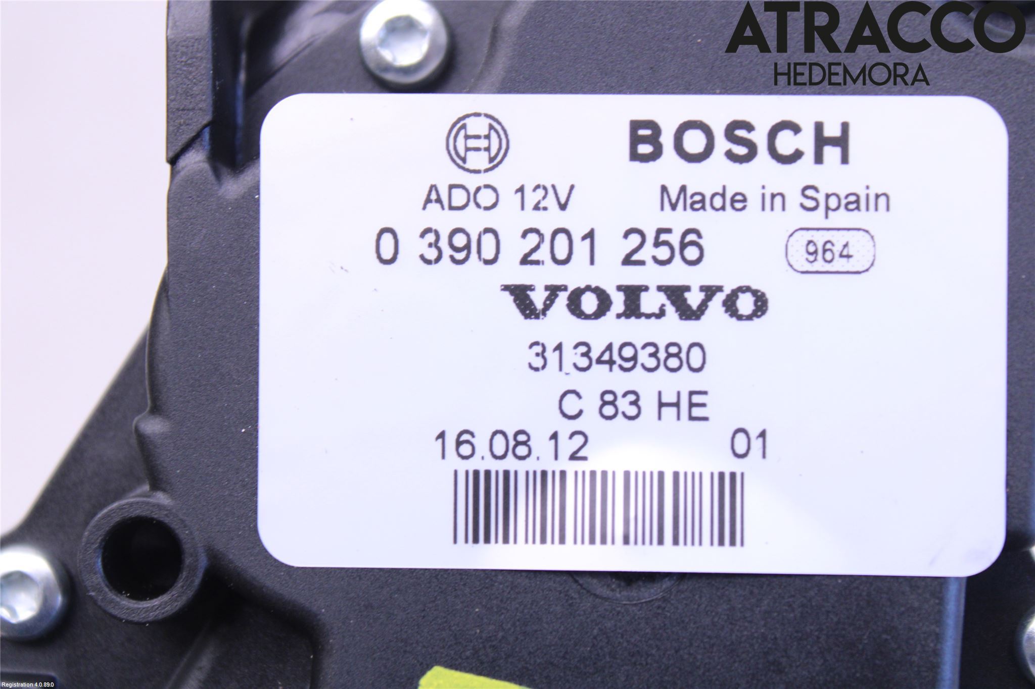 Volvo V90 17->> Viskermotor Bakluke