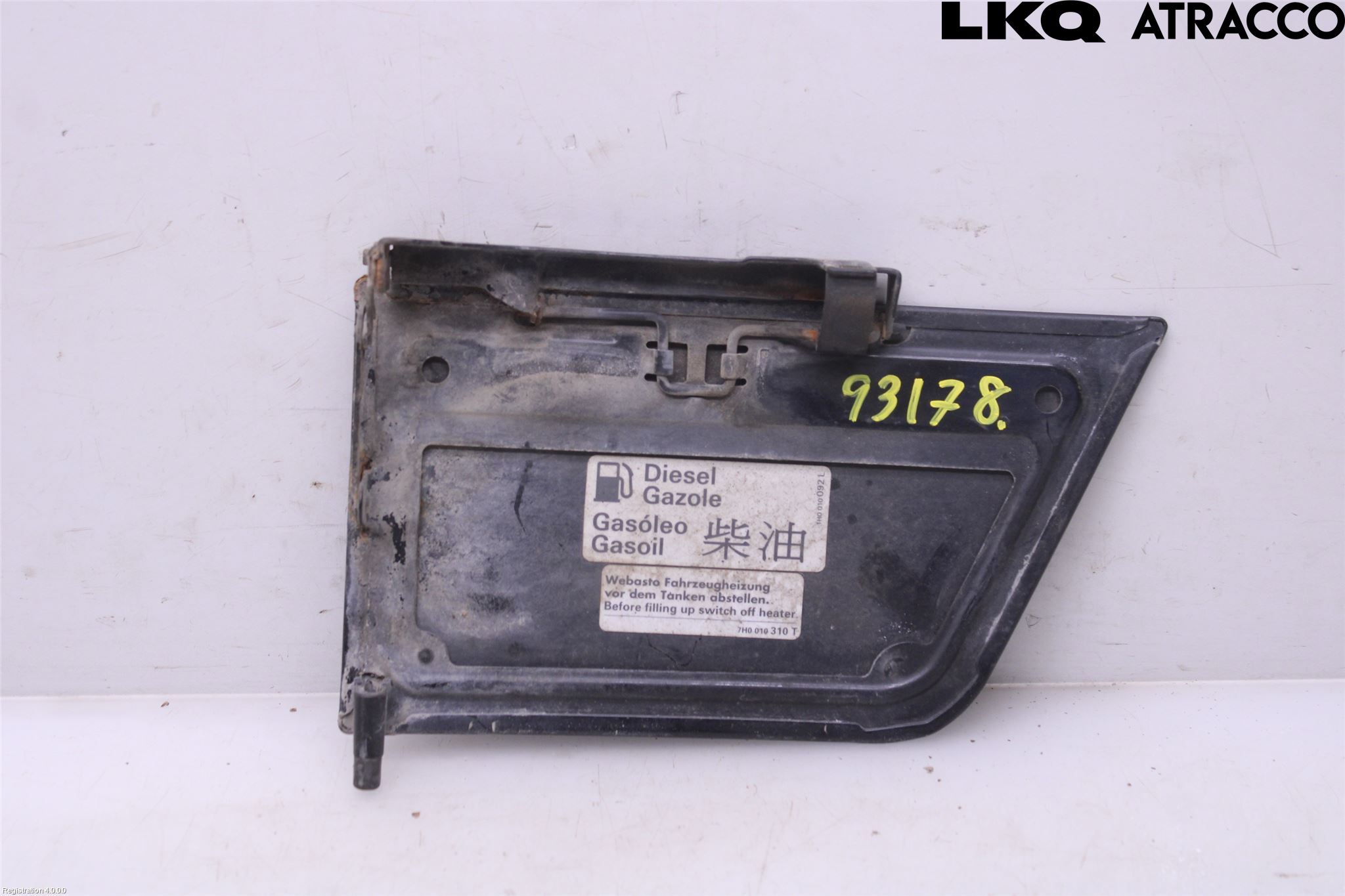 Volkswagen VW TRANSP/CARAVELLE (T5) 04-15 Drivstoff Tankluke