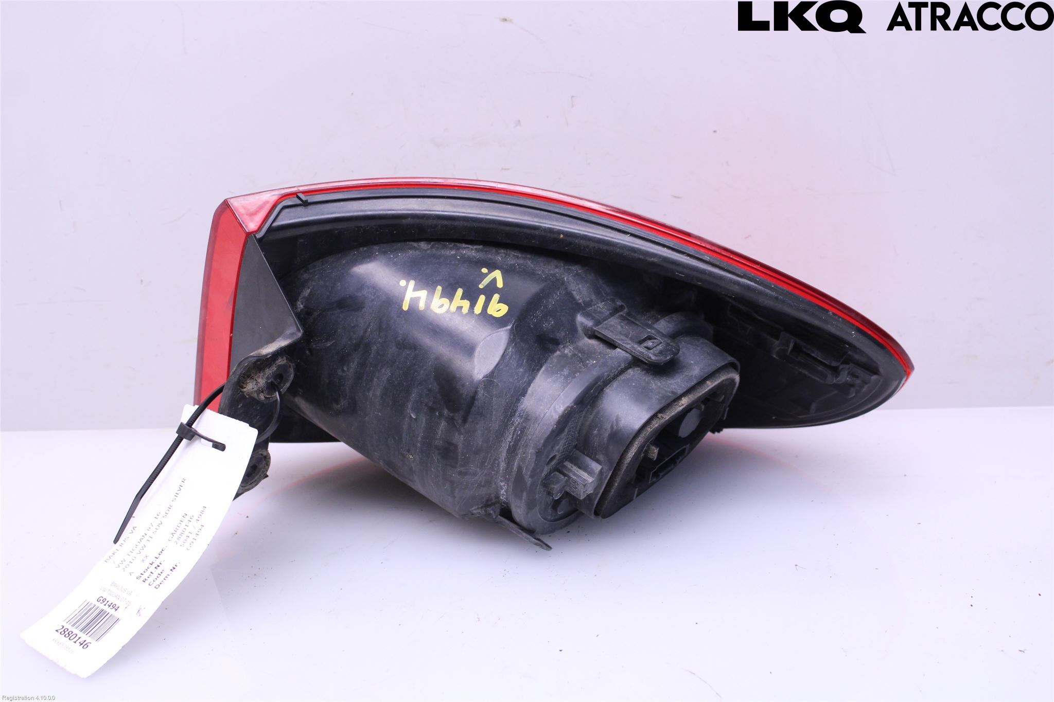Volkswagen VW TIGUAN 07-16 Baklykt Venstre
