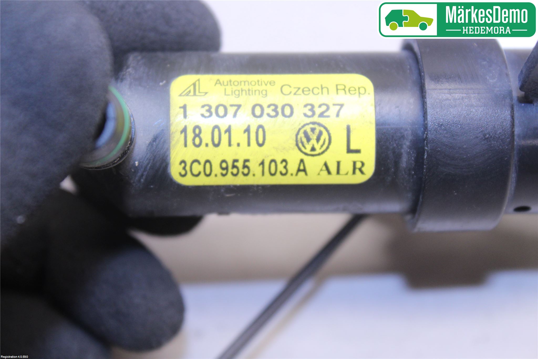 Volkswagen VW PASSAT 05-11 Spylerdyse Frontlykter