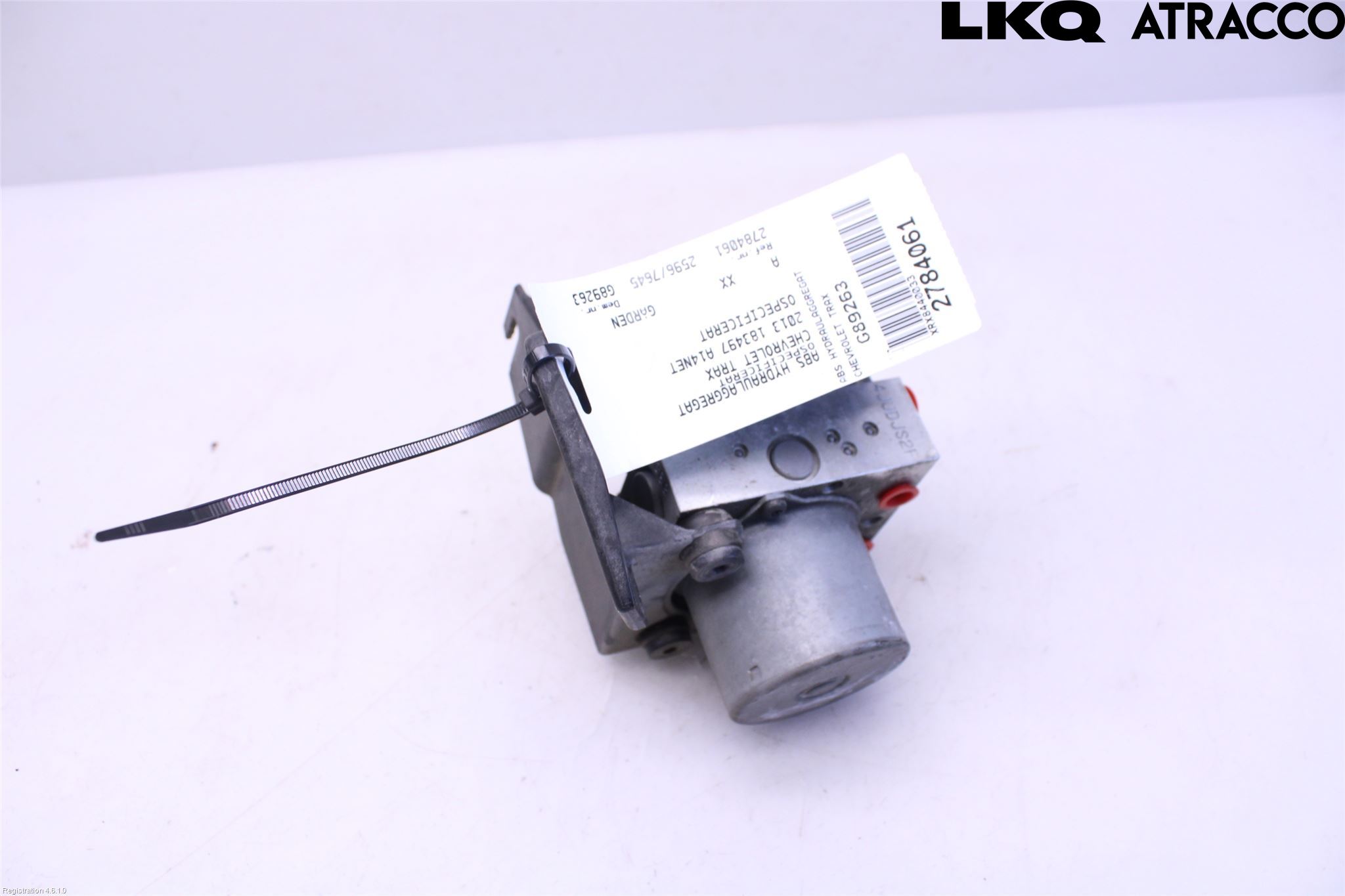 Chevrolet TRAX Abs Hydraulikkaggregat