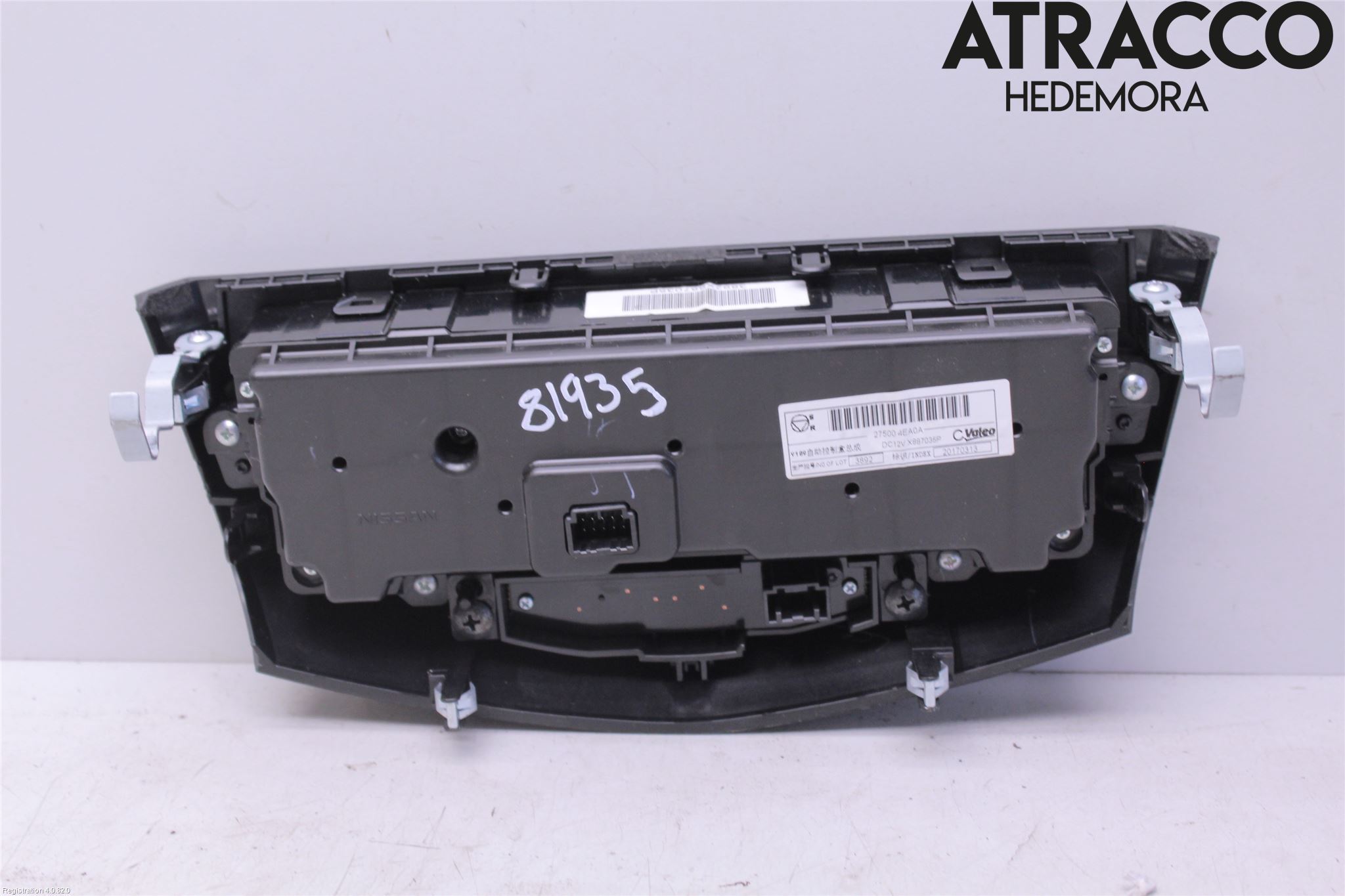 Nissan X-TRAIL 14-21 Varme Ac Betjening-Display