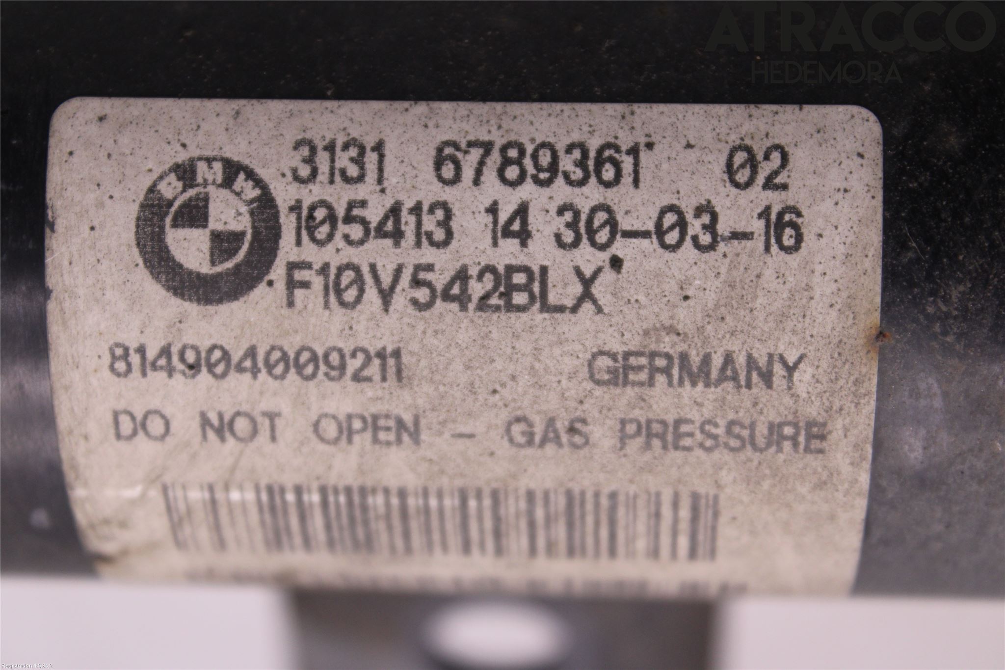 BMW 5 F10/F11/F18 09-17 Fjærbein Foran Venstre