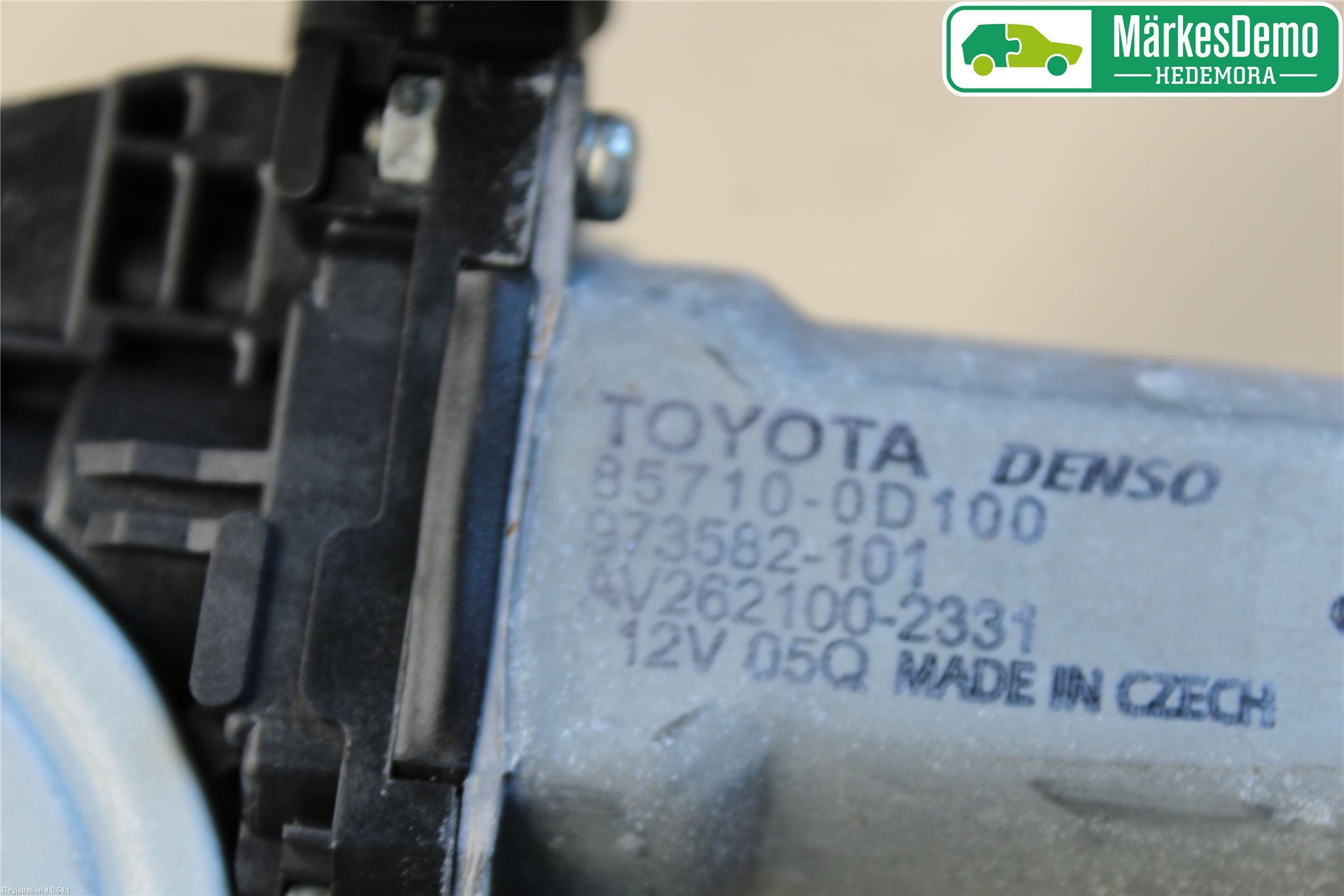 Toyota AURIS 13-19 Vindusheis El Komp