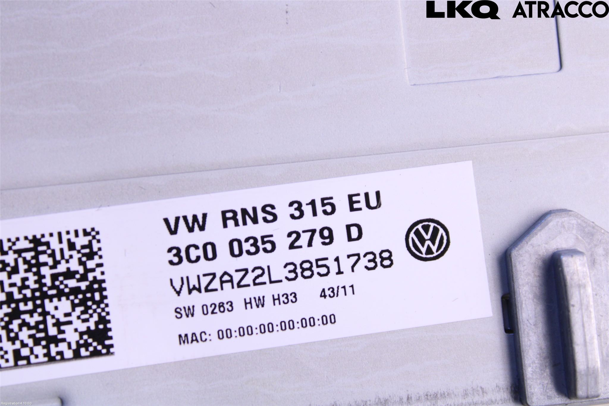 Volkswagen VW SHARAN 11- Stereo Radio Med Cd