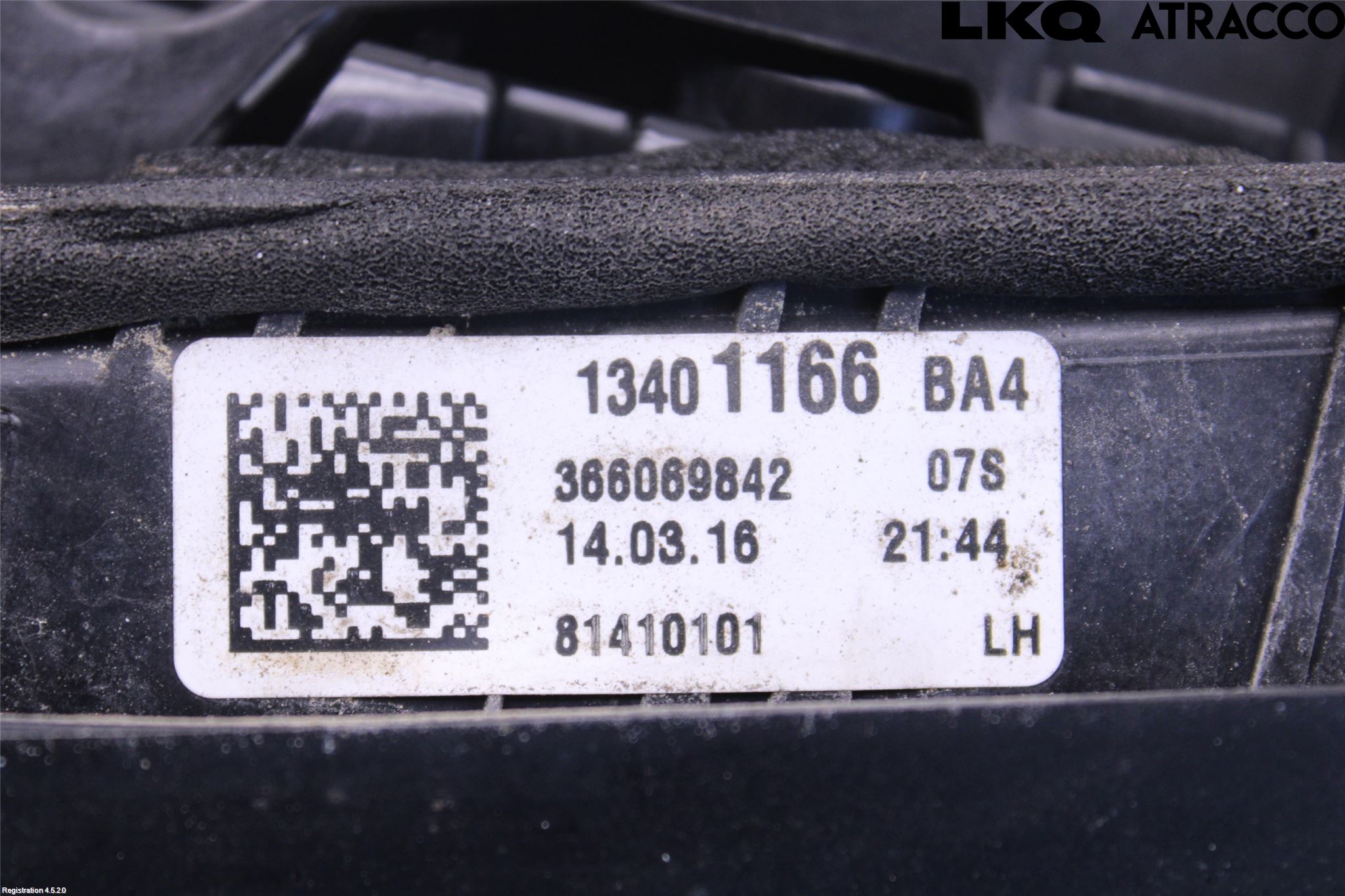 Opel ASTRA K 16-22 Baklykt Venstre  På Luke(Indre