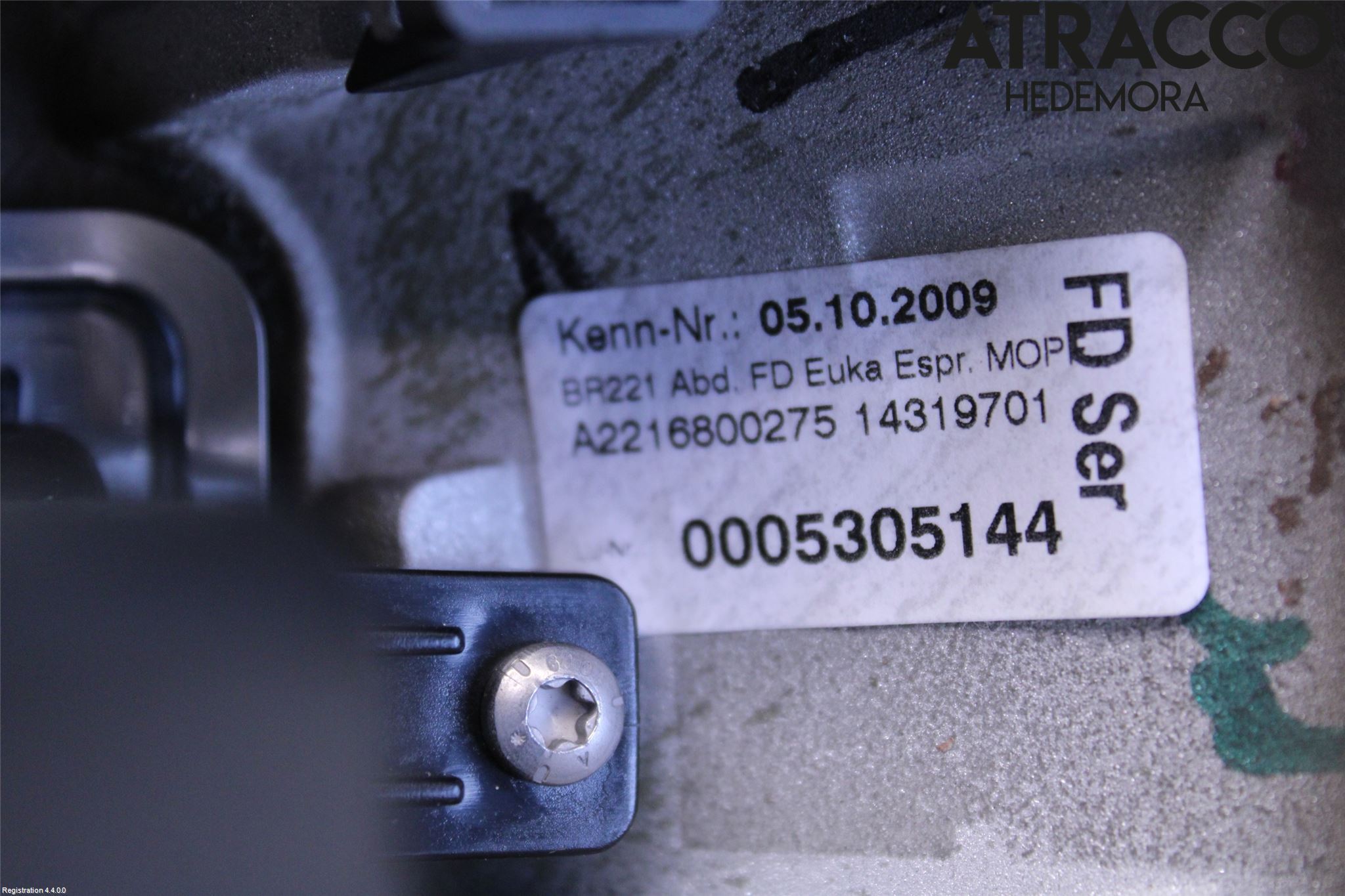 Mercedes-Benz MB S-KLASS (W221) 05-13 Dashbord Kanal - Dyse