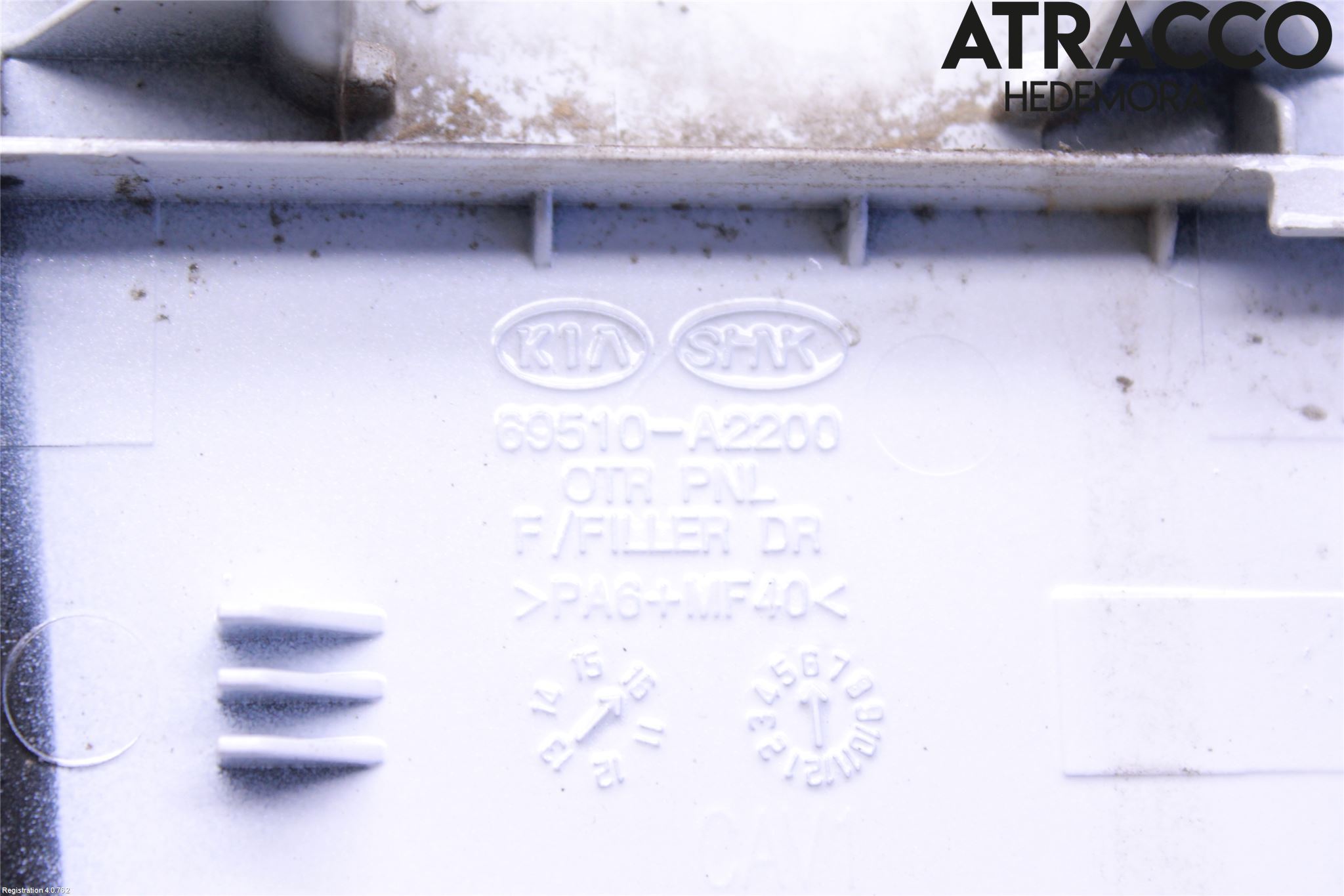 Kia CEED 12-18 Drivstoff Tankluke