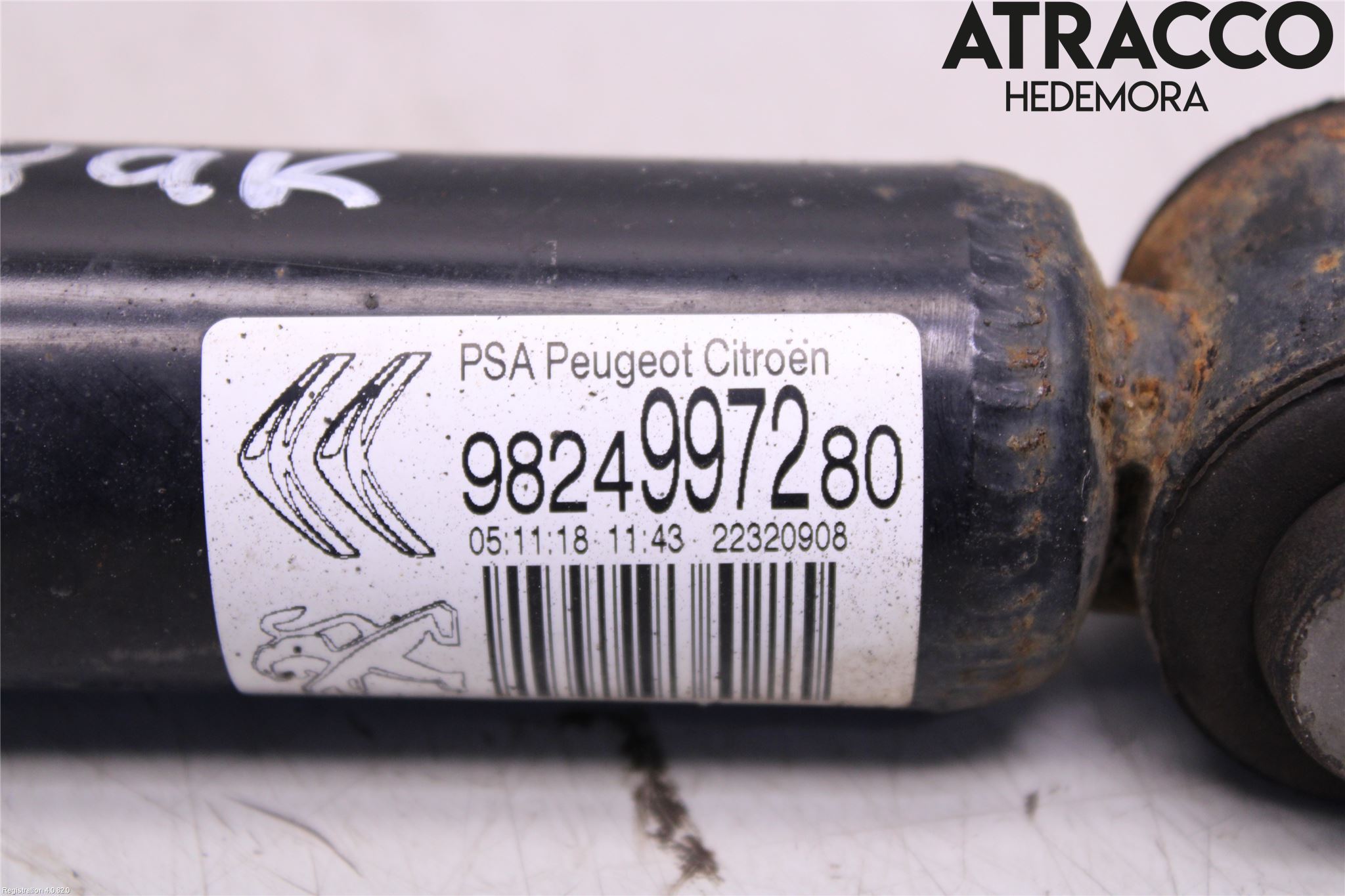 Citroen COTROEN C3 17-24 Støtdemper Bak