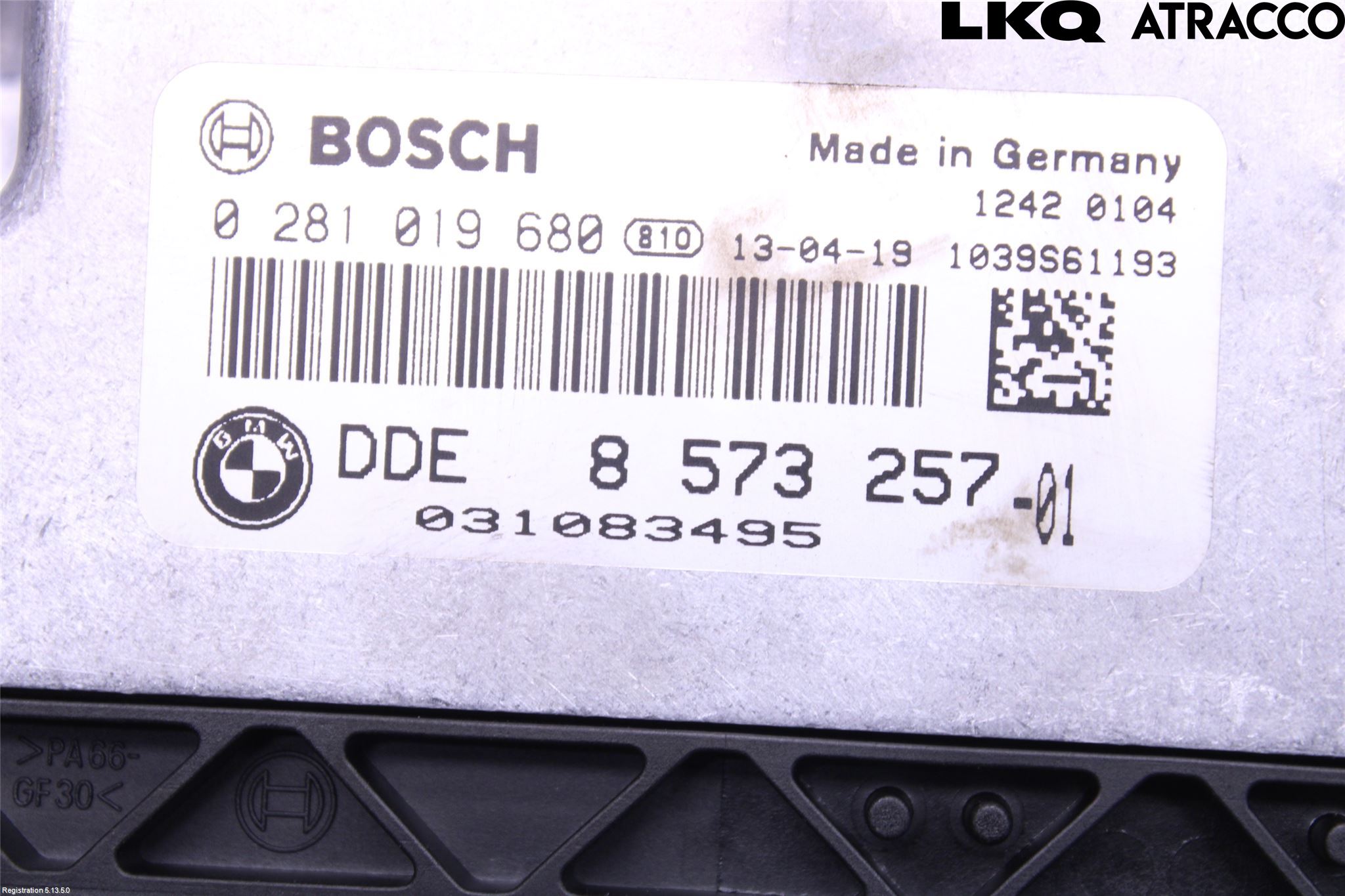 BMW 3 F30/F31/F80 12-19 Styreenhet Dieselpumpe