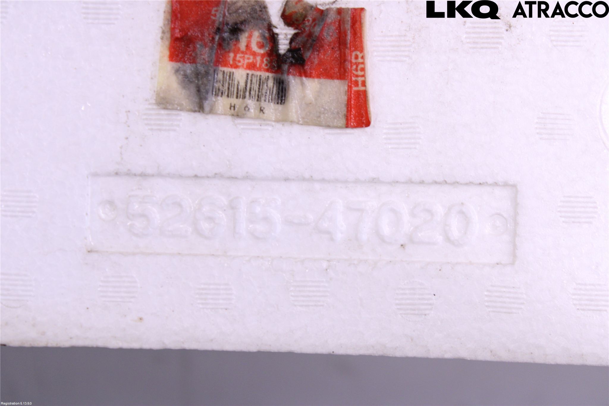 Toyota PRIUS NWH20 04-08 Støtfanger Bak Deform Element