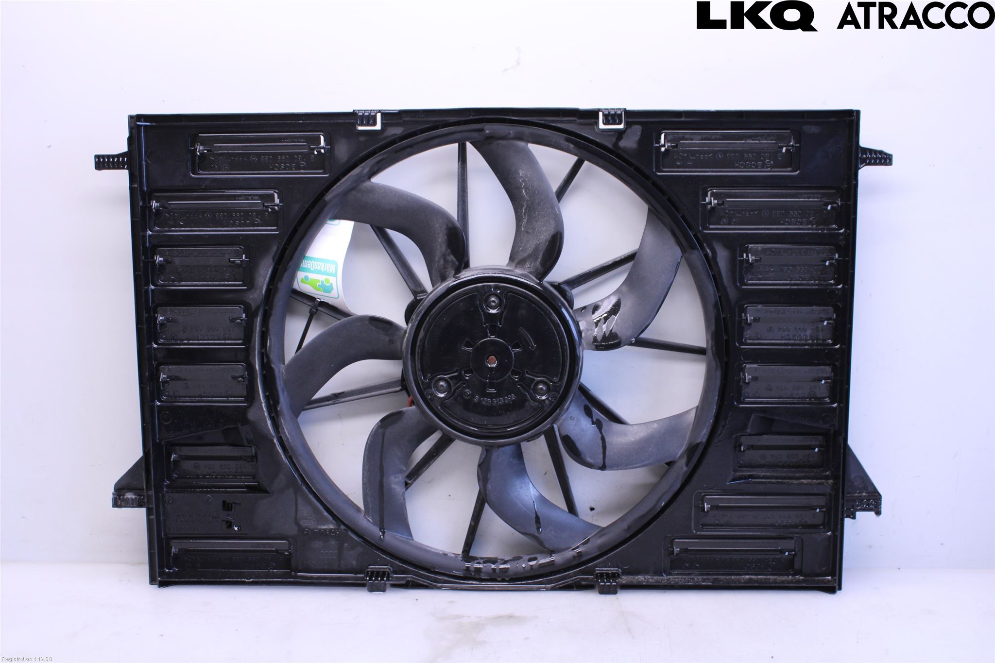 Audi A4/S4 B9 16-19 Kjølevifte-Radiator Hus-Kåpe