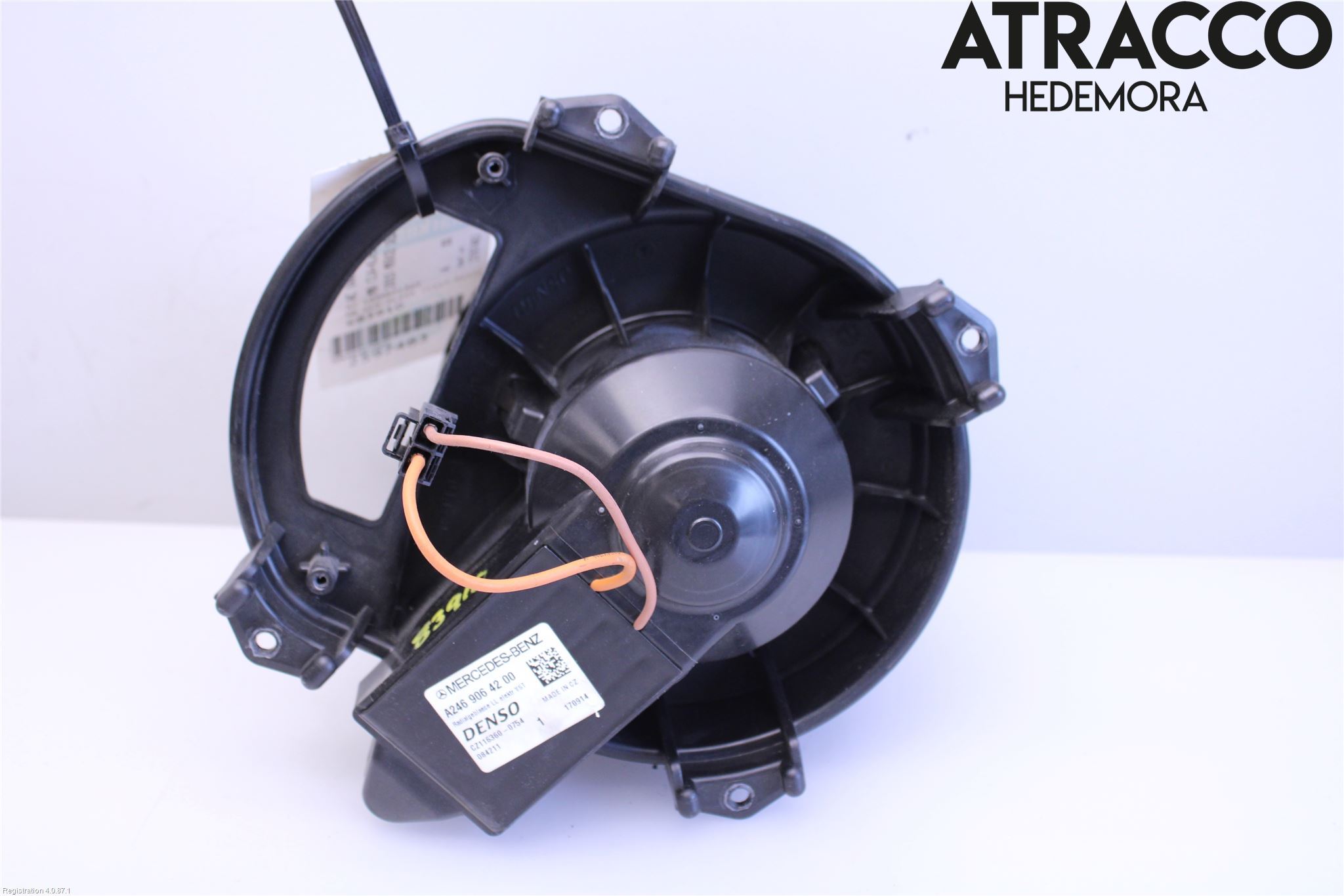 Mercedes-Benz MB CLA-KLASS (C117/X117) 13-19 Varme Ac Varmeapparatvifte