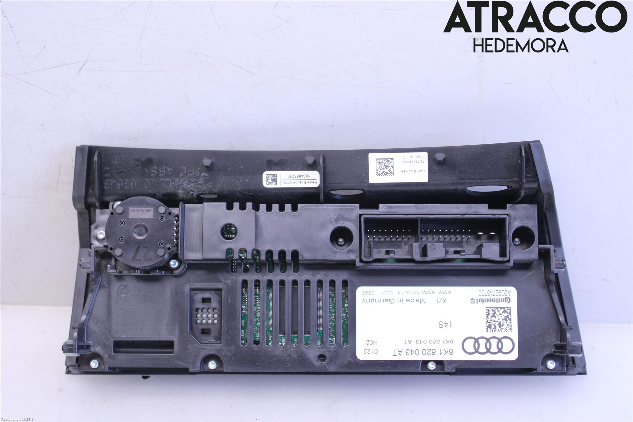Audi A4 12-15 Varme Ac Betjening-Display
