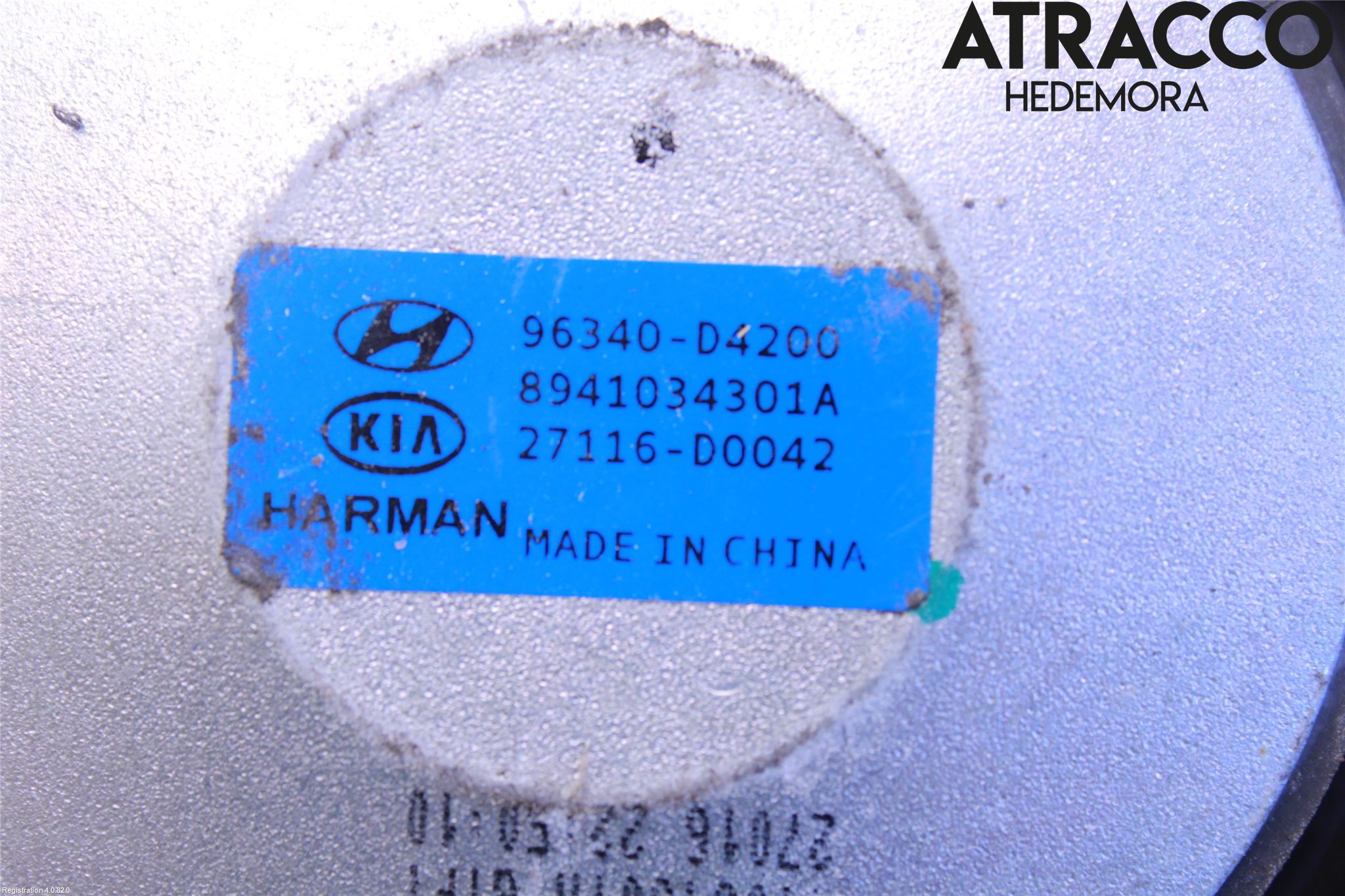 Kia OPTIMA 16-20 Innr Høyttaler