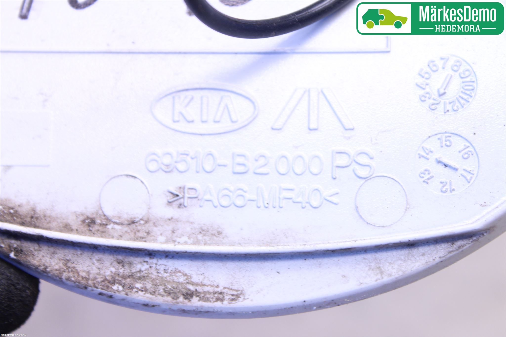 Kia SOUL 09- Drivstoff Tankluke