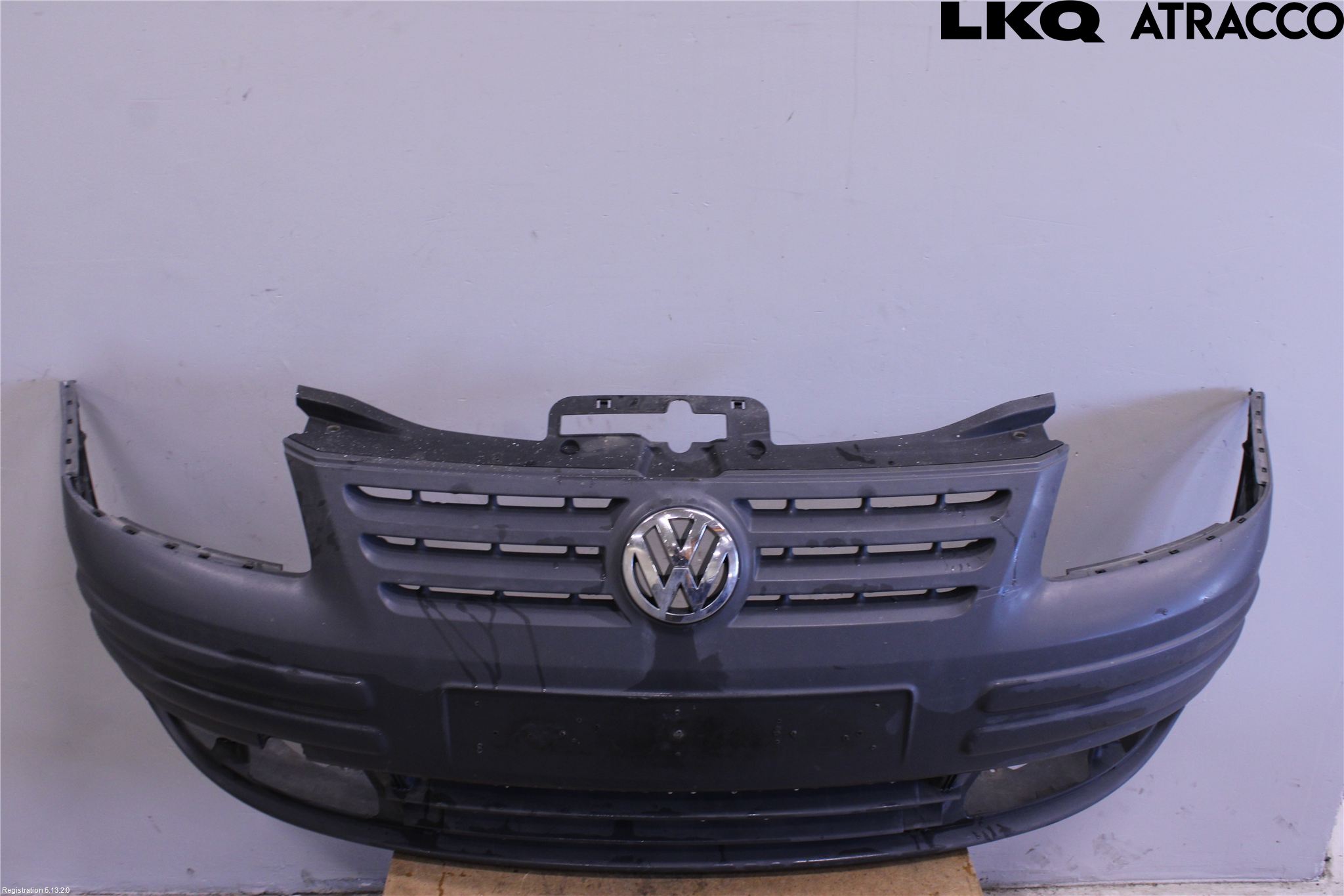 Volkswagen VW CADDY      04-10 Støtfanger Foran Plastdeksel