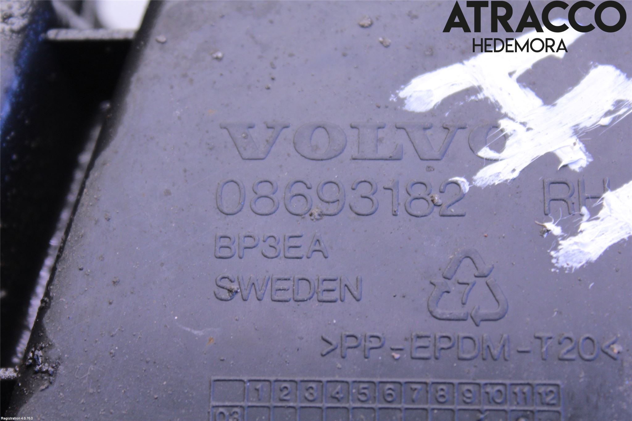 Volvo 740 84-87 Støtfangerfeste Foran Høyre