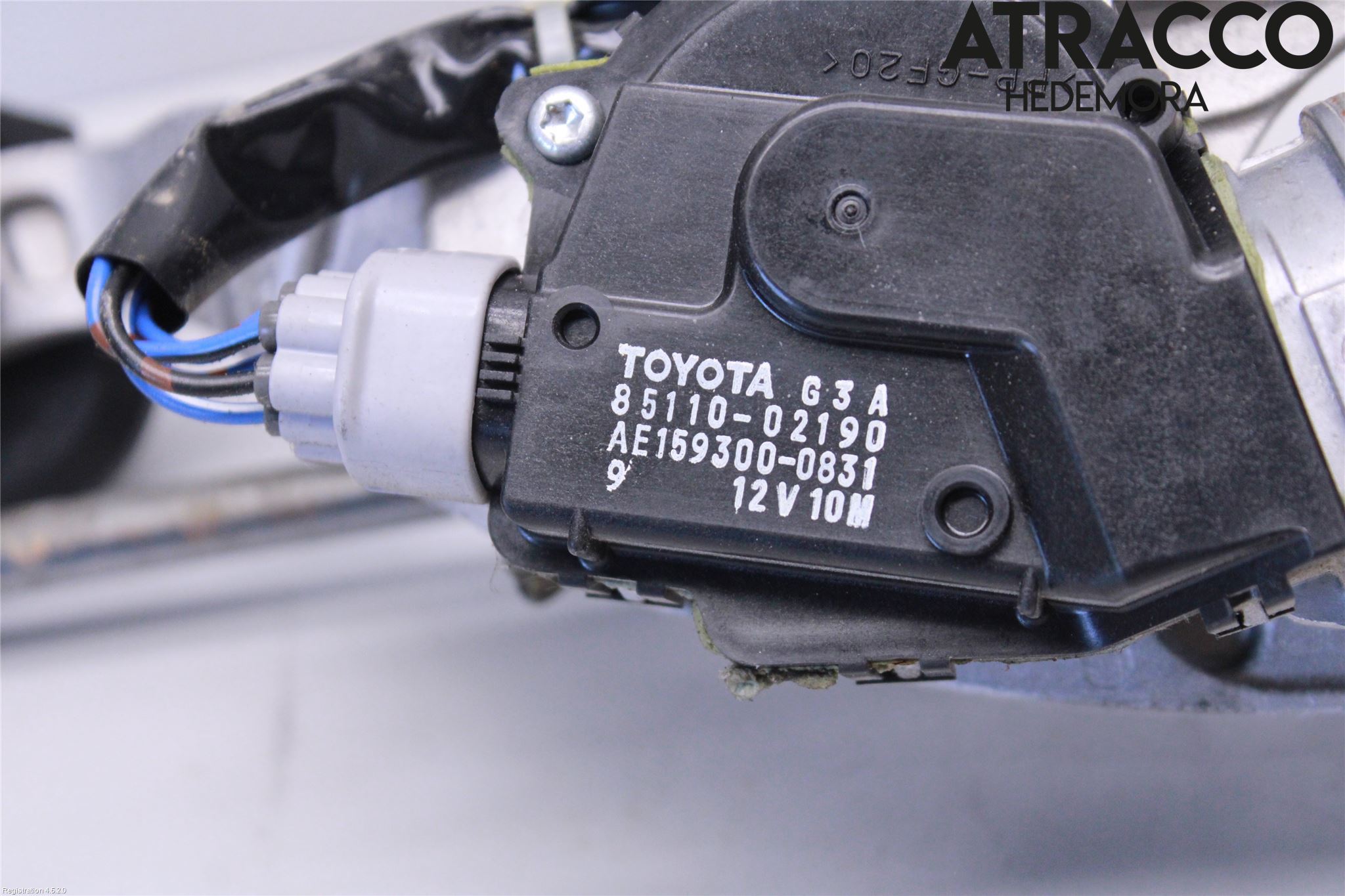 Toyota AURIS 10-12 Viskeroverføring Frontrute