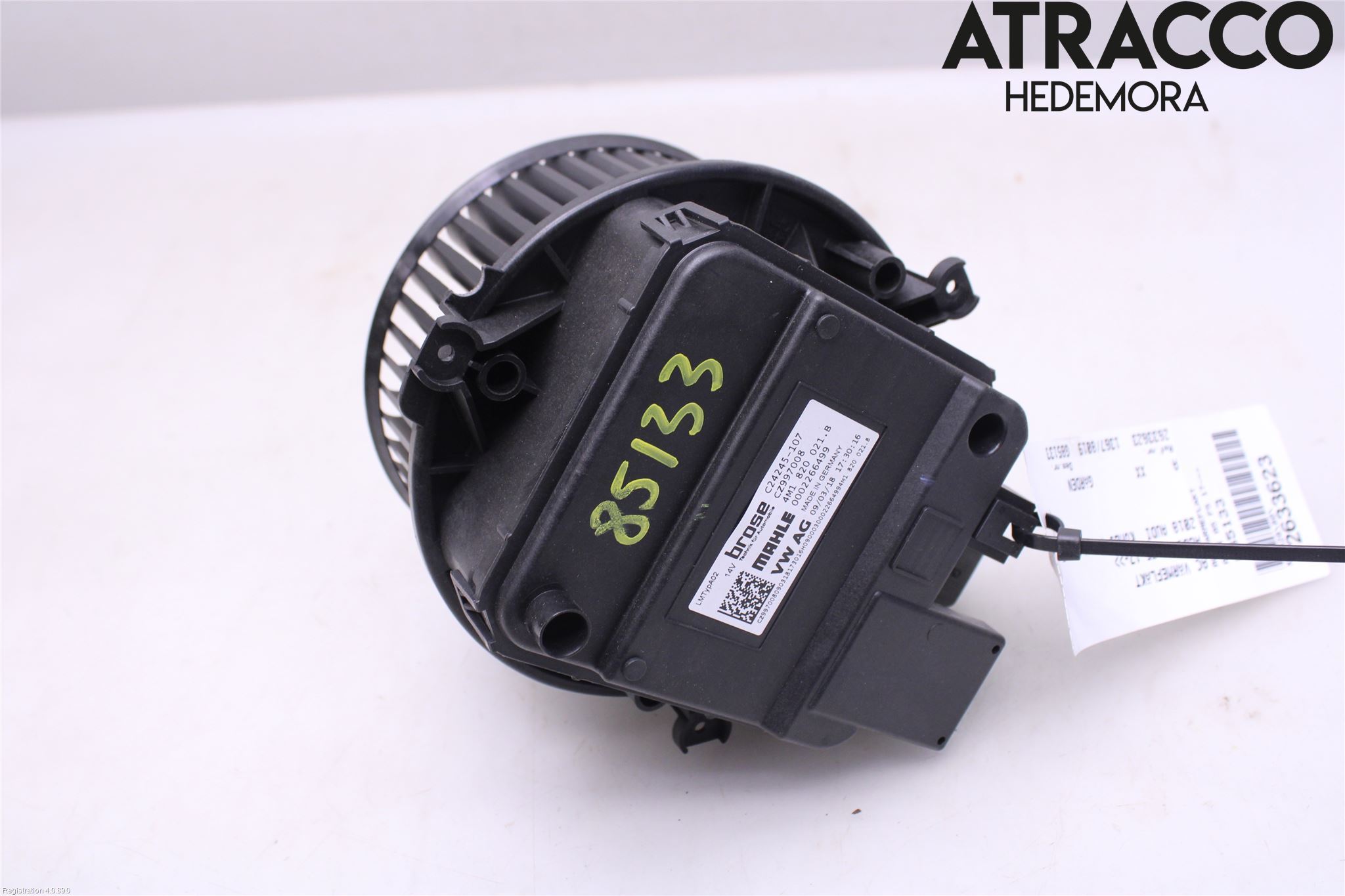 Audi A5 17- Varme Ac Varmeapparatvifte