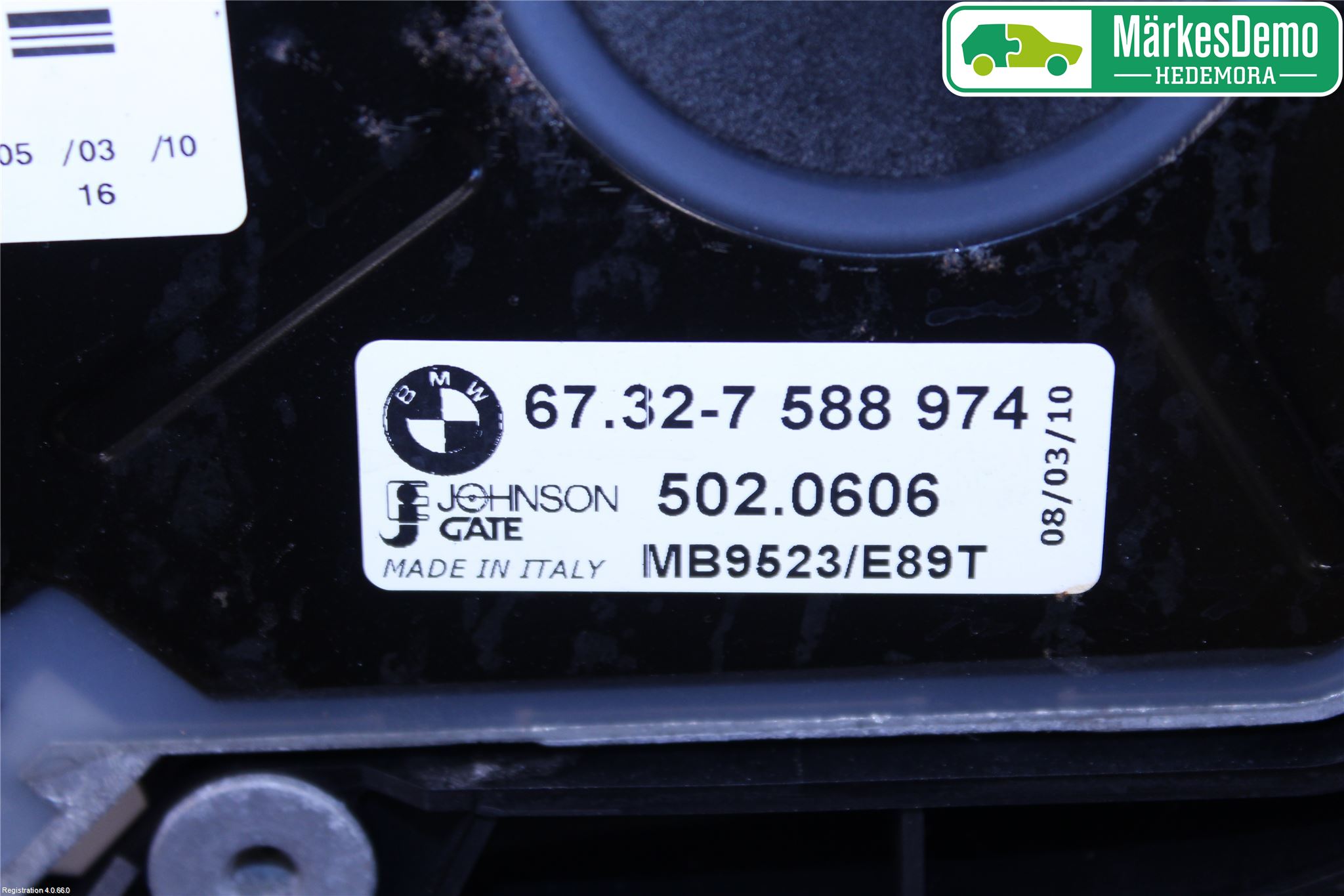 BMW X1 E84 10-15 Kjølevifte Elektrisk
