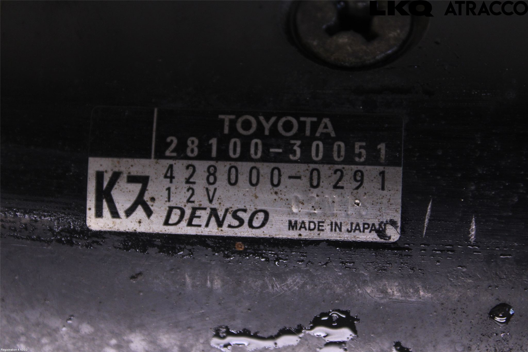 Toyota HI-ACE 06-12 Startmotor Diesel