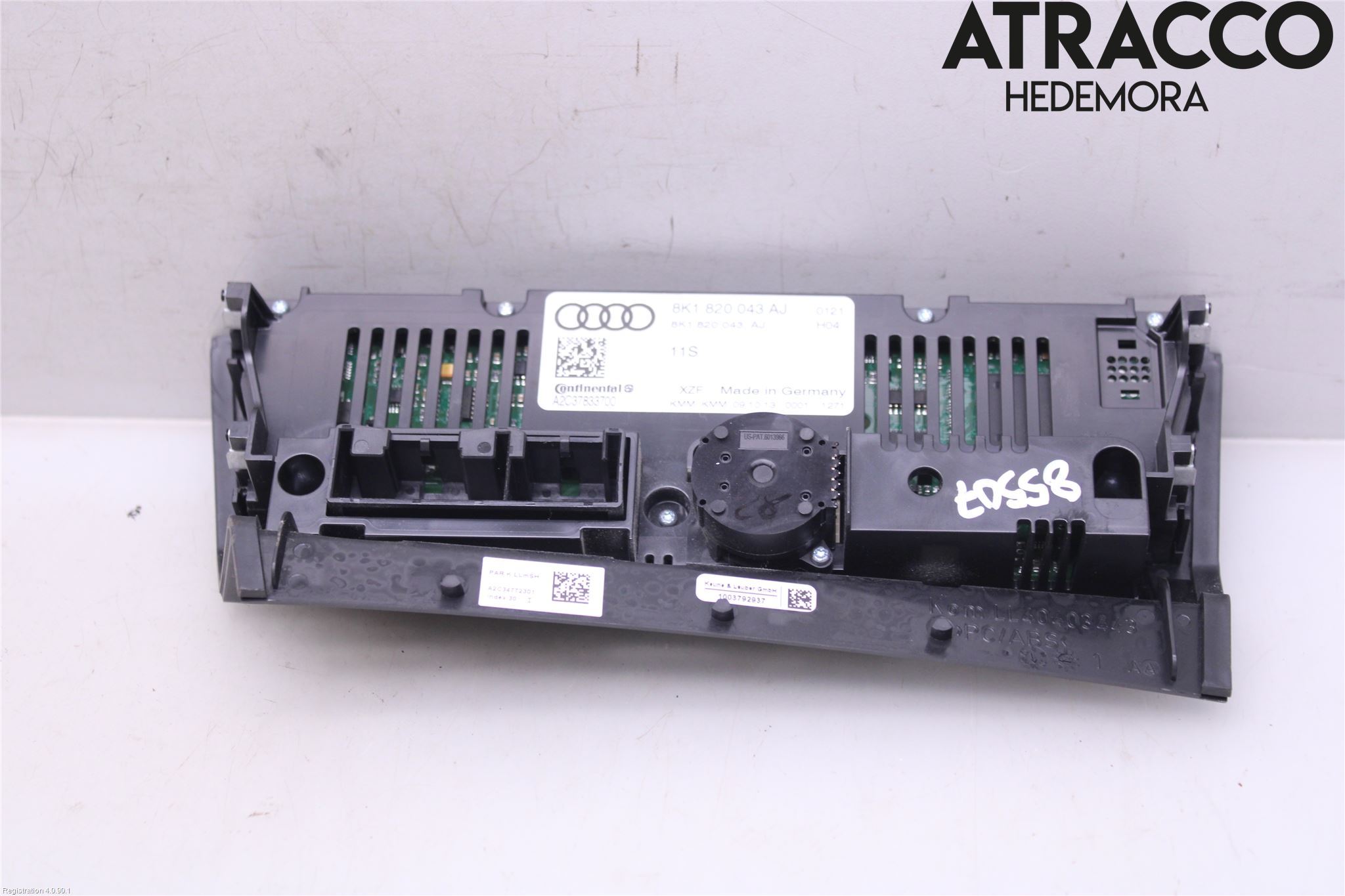 Audi A4 12-15 Varme Ac Betjening-Display