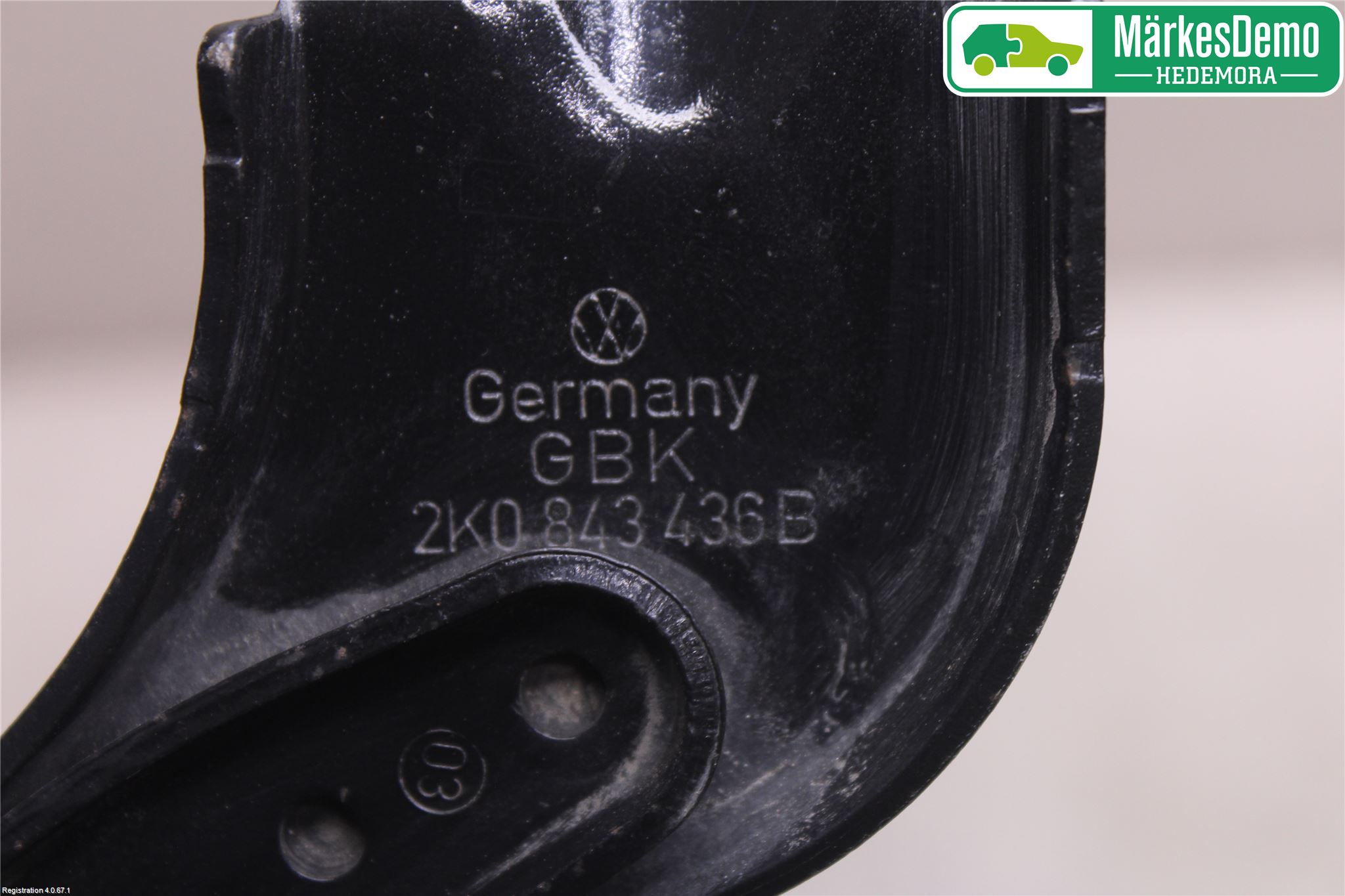 Volkswagen VW CADDY 11-15 Skyvedør Hengsel Valser
